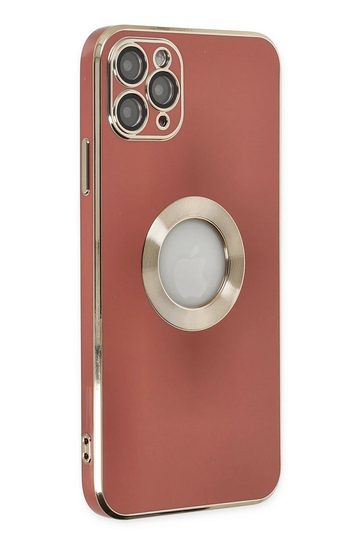 Newface iPhone 11 Pro Max Kılıf Store Silikon - Kırmızı