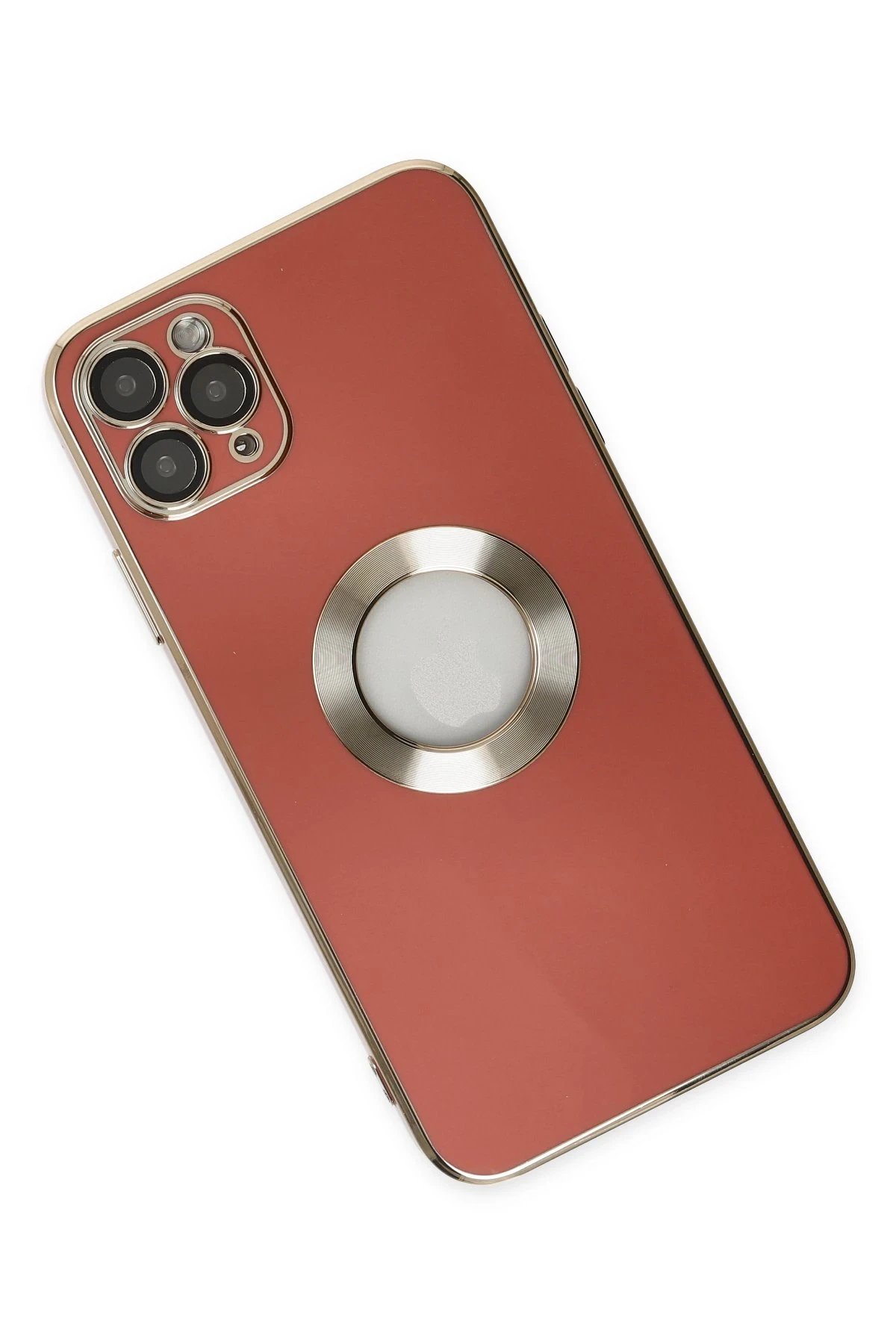 Newface iPhone 11 Pro Max Kılıf Store Silikon - Kırmızı