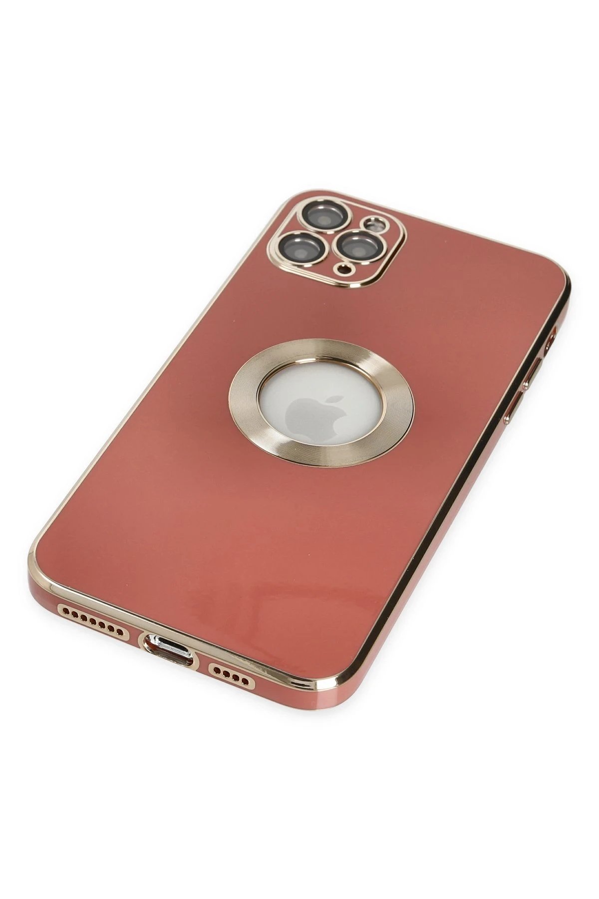 Newface iPhone 11 Pro Max Kılıf Store Silikon - Kırmızı