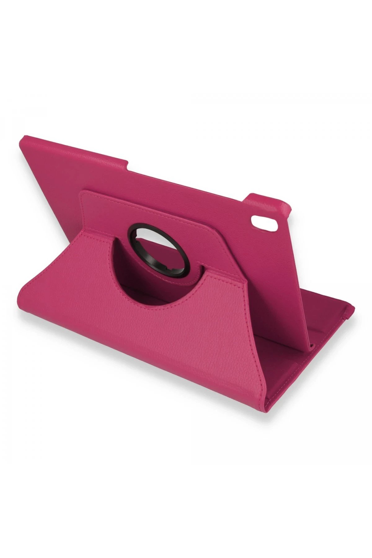 Newface Lenovo M10 FHD Plus X606F Kılıf 360 Tablet Deri Kılıf - Pembe