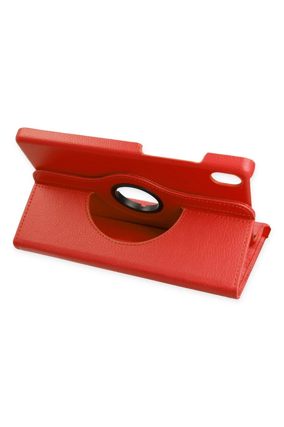 Newface Lenovo Tab M8 Kılıf 360 Tablet Deri Kılıf - Kırmızı