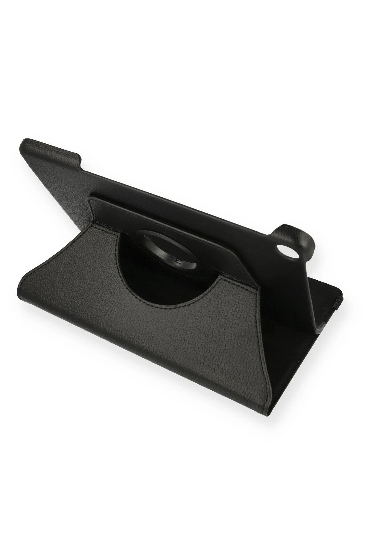 Newface Lenovo Tab M10 TB328FU Kılıf 360 Tablet Deri Kılıf - Siyah