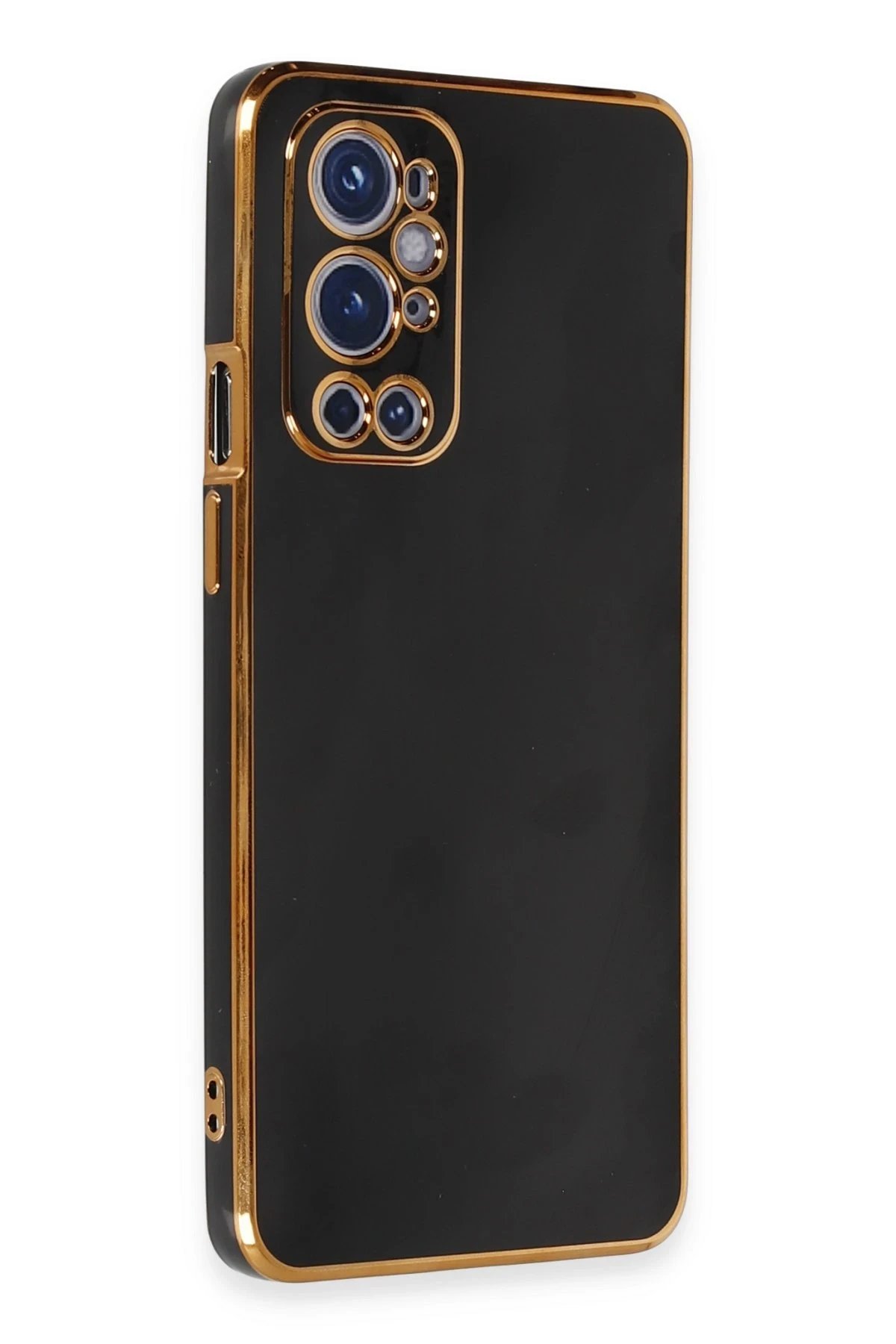 Newface One Plus 9 Pro Kılıf Volet Silikon - Siyah