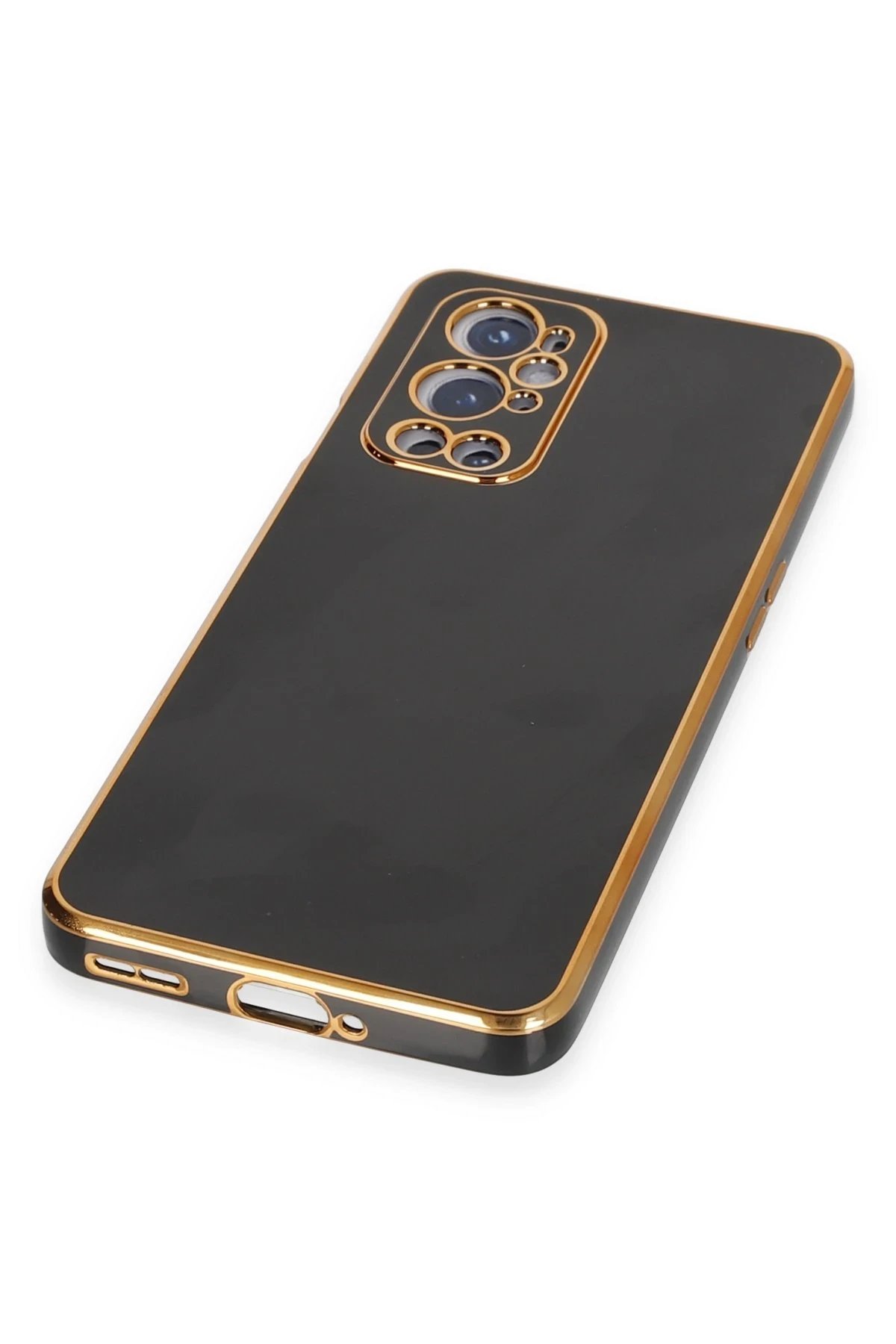 Newface One Plus 9 Pro Kılıf Volet Silikon - Siyah