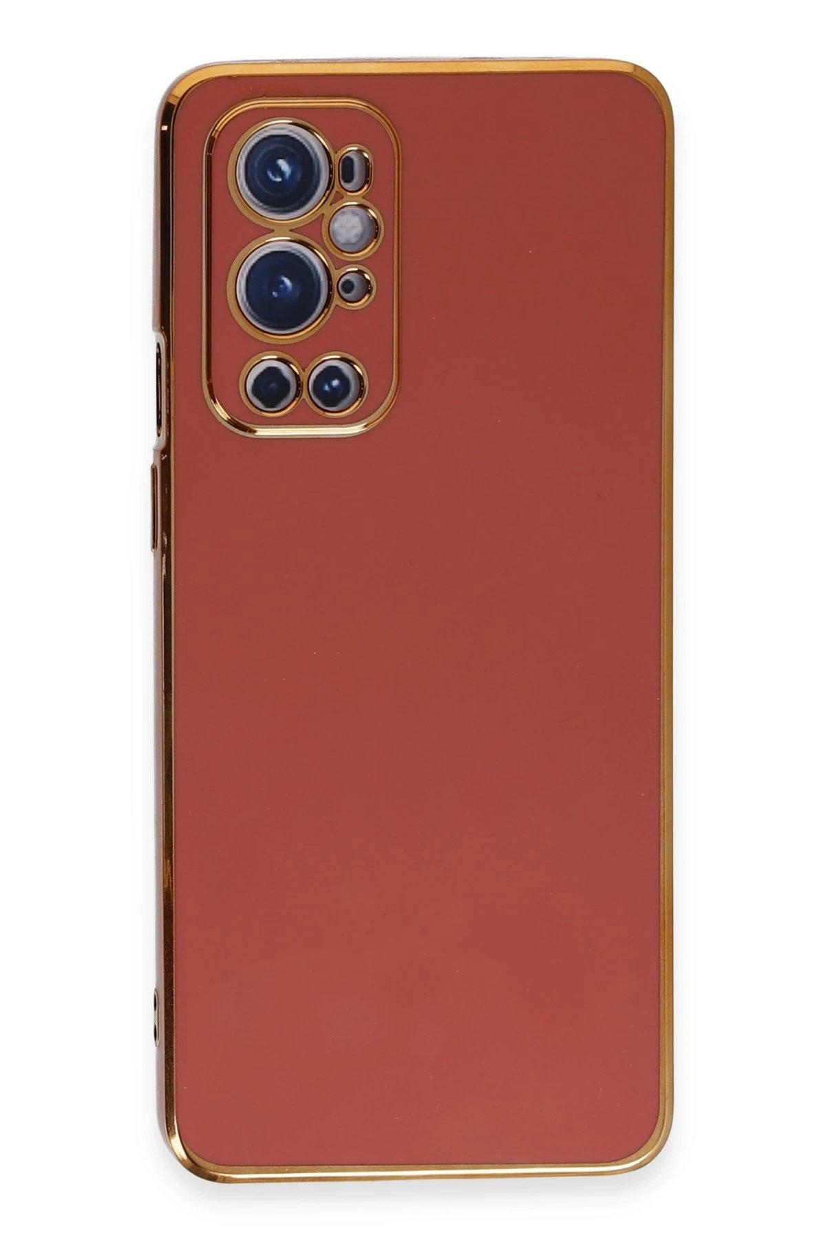 Newface One Plus 9 Pro Kılıf Volet Silikon - Kırmızı