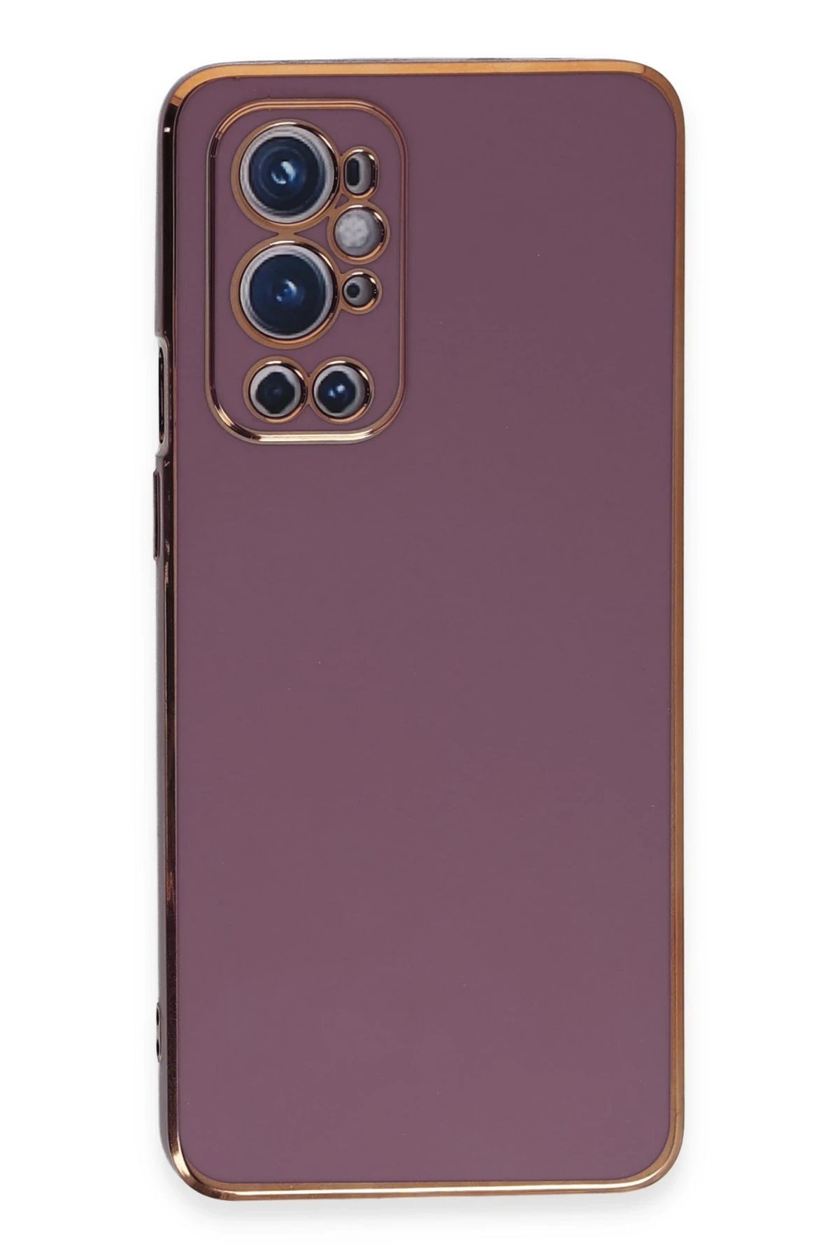 Newface One Plus 9 Pro Kılıf Volet Silikon - Mor