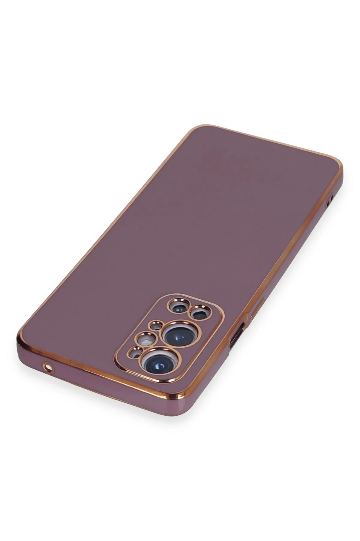 Newface One Plus 9 Pro Kılıf Volet Silikon - Mor