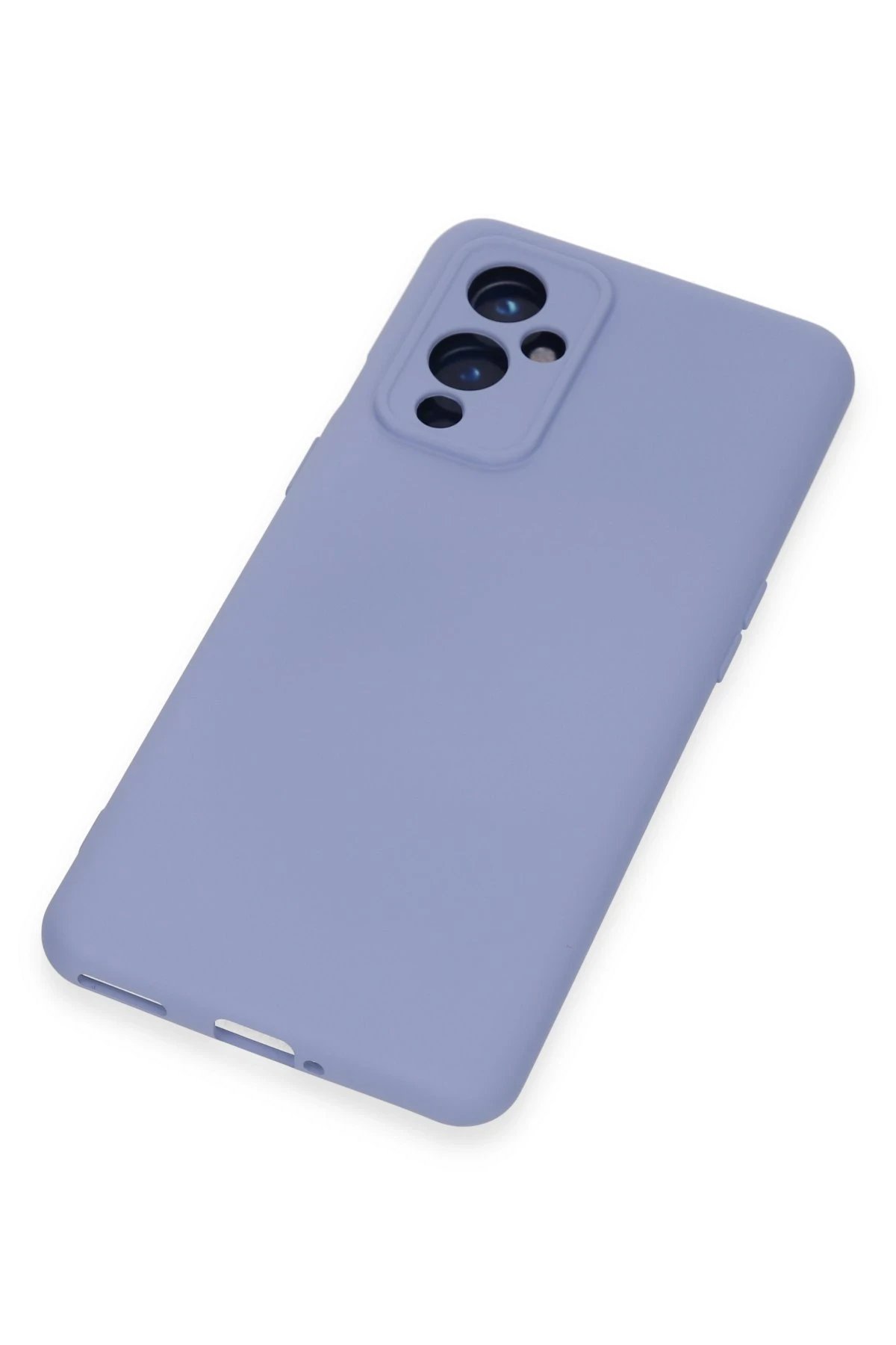 Newface One Plus 9 Kılıf Nano içi Kadife Silikon - Lila