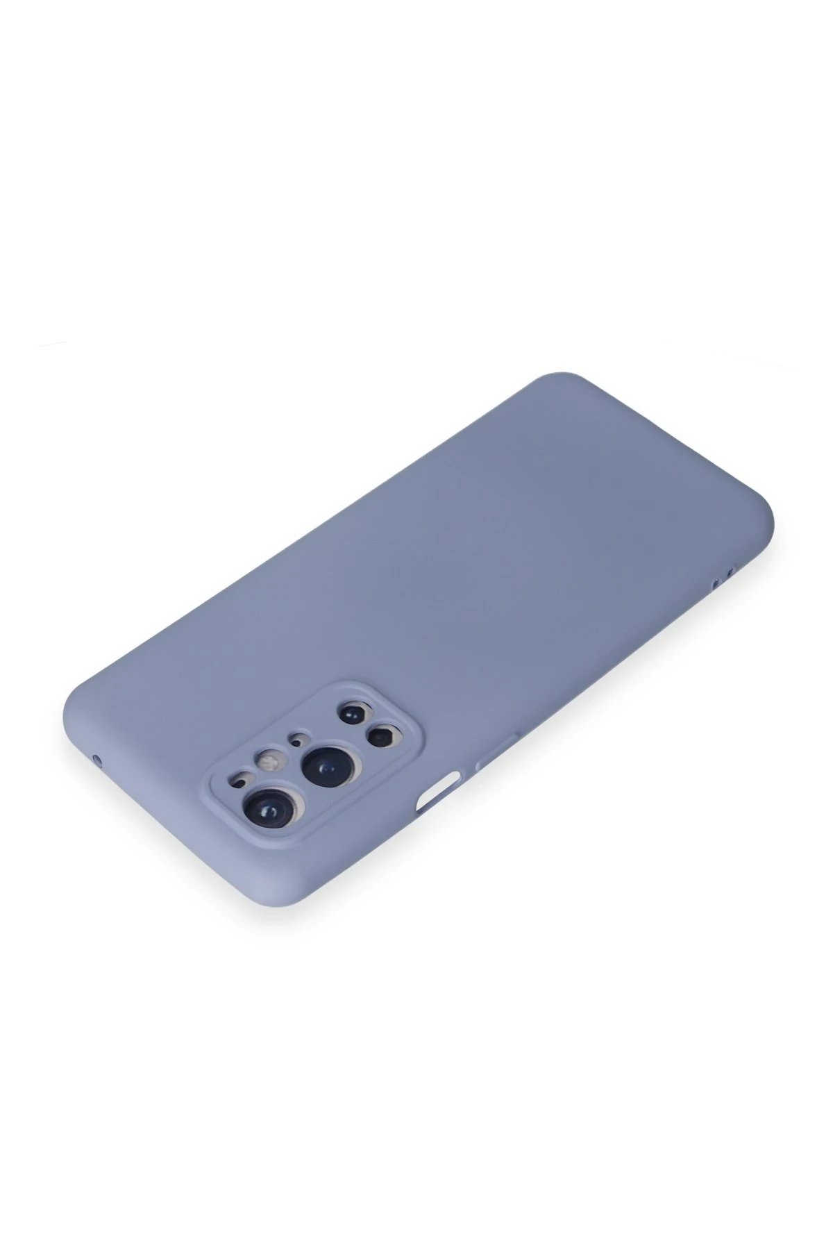 Newface One Plus 9 Pro Kılıf Nano içi Kadife Silikon - Mor