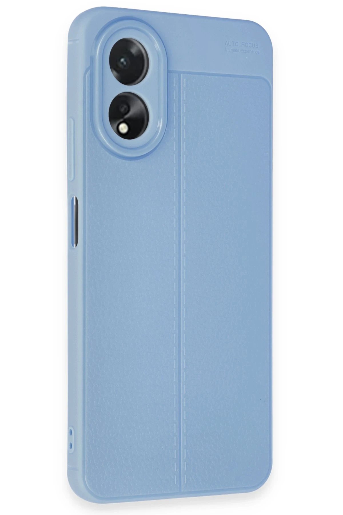 Newface Oppo A38 Kılıf Auto Focus Kapak - Mavi