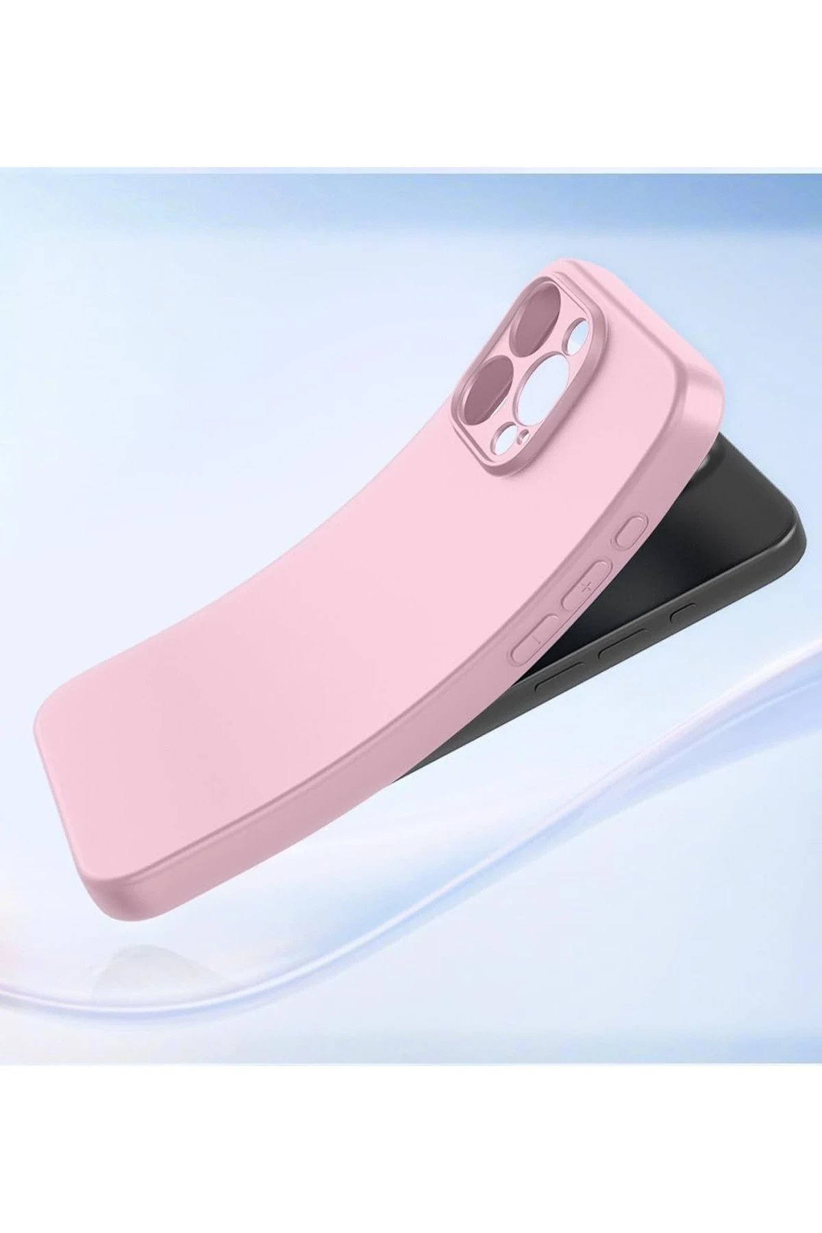 Newface Oppo Reno 11F Kılıf First Silikon - Mavi