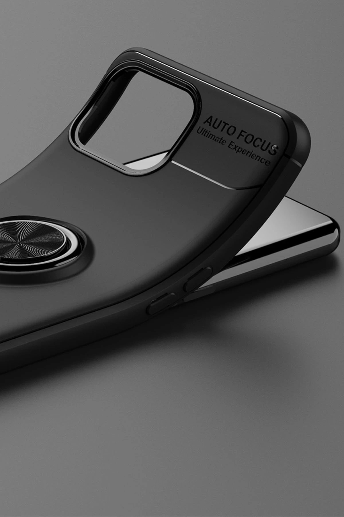 Newface Oppo A73 Kılıf Range Yüzüklü Silikon - Mavi