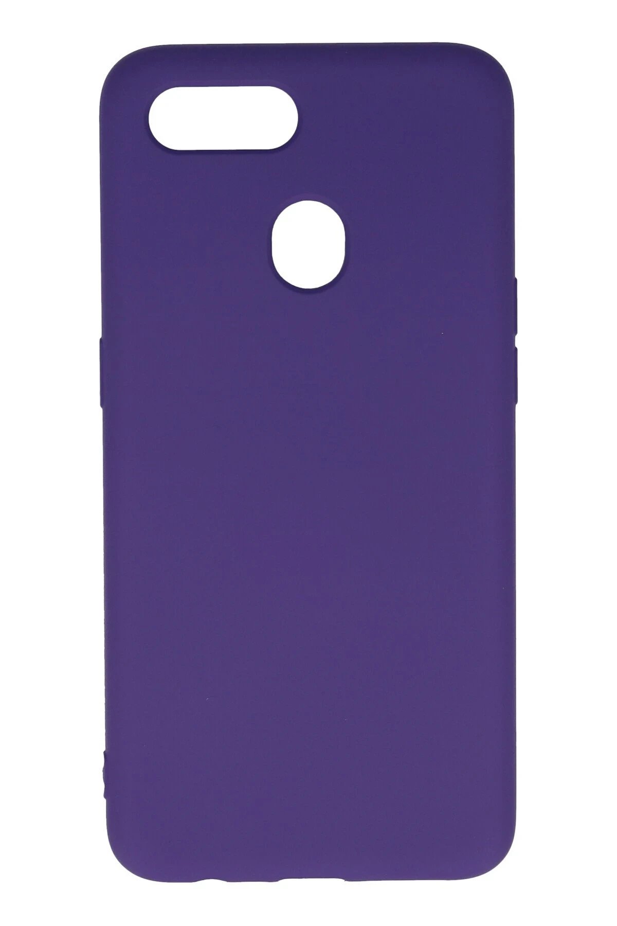 Newface Oppo A12 Kılıf Nano içi Kadife Silikon - Mor