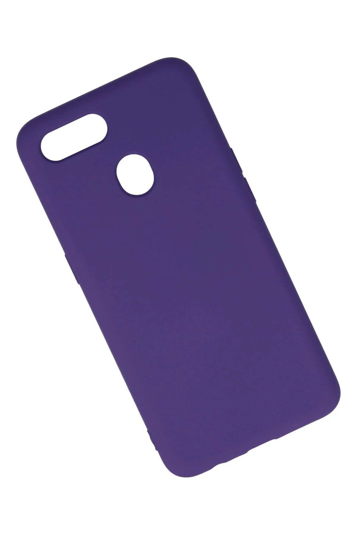 Newface Oppo A12 Kılıf Nano içi Kadife Silikon - Mor