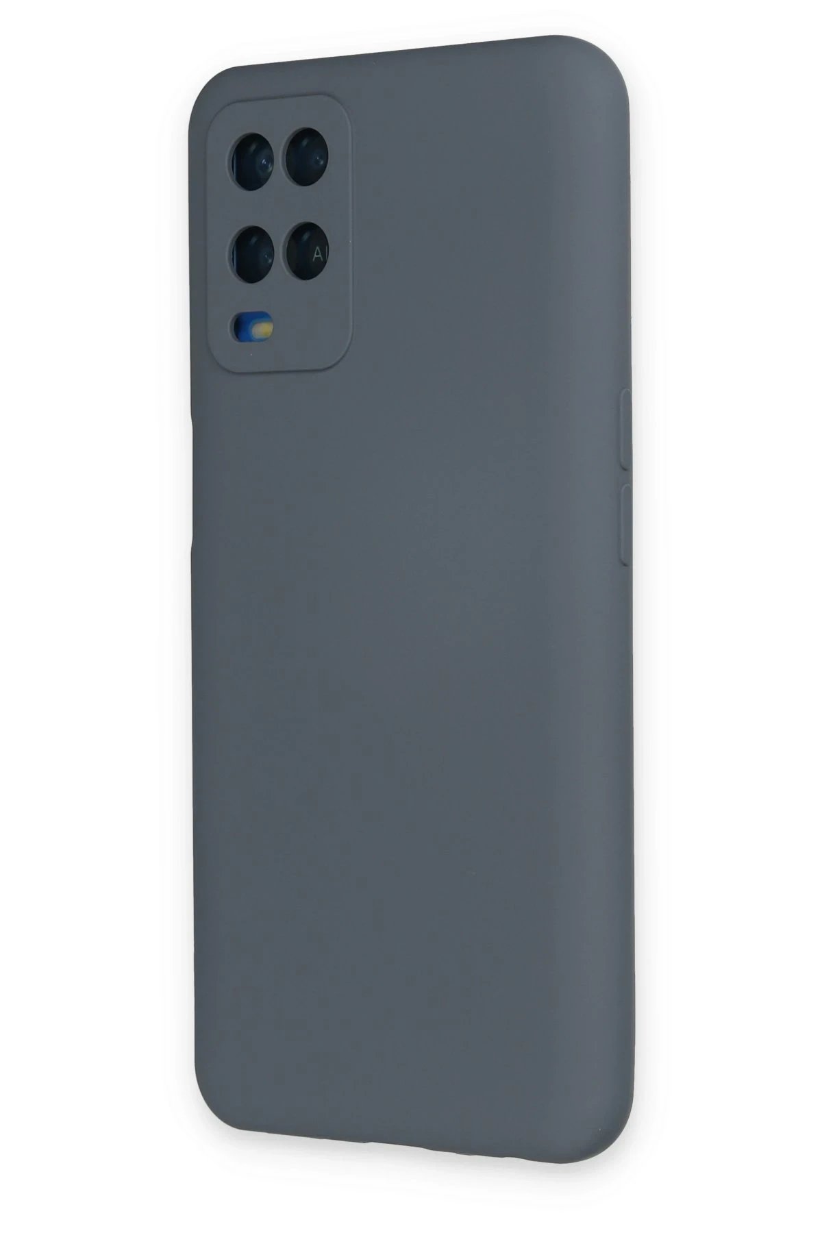 Newface Oppo A54 4G Kılıf Nano içi Kadife Silikon - Gri