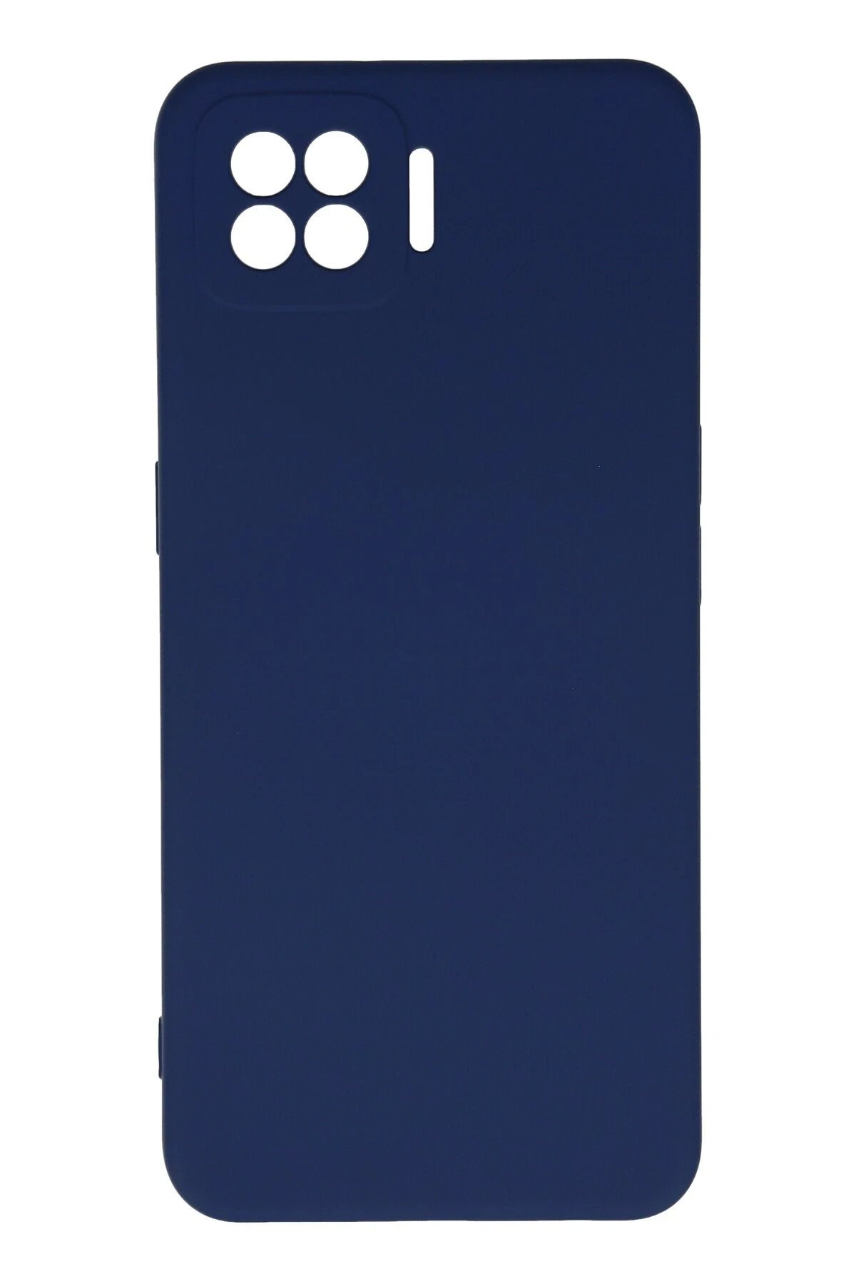 Newface Oppo A73 Kılıf Nano içi Kadife Silikon - Lacivert