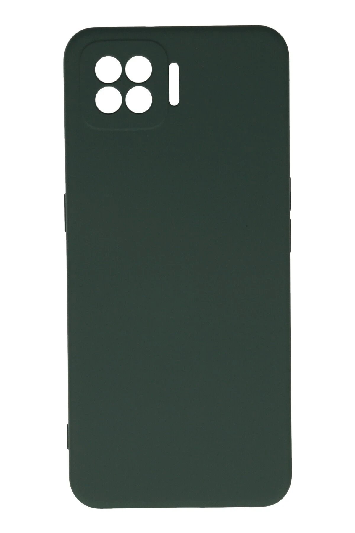 Newface Oppo A73 Kılıf Nano içi Kadife Silikon - Koyu Yeşil