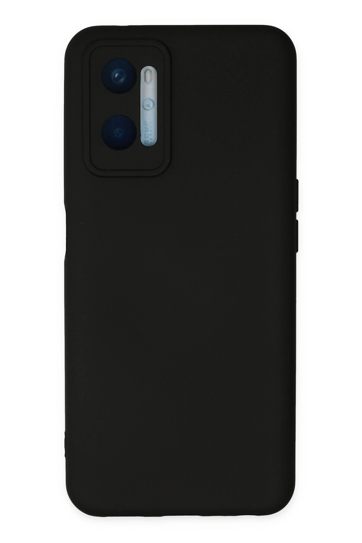 Newface Oppo A96 Kılıf Nano içi Kadife Silikon - Siyah