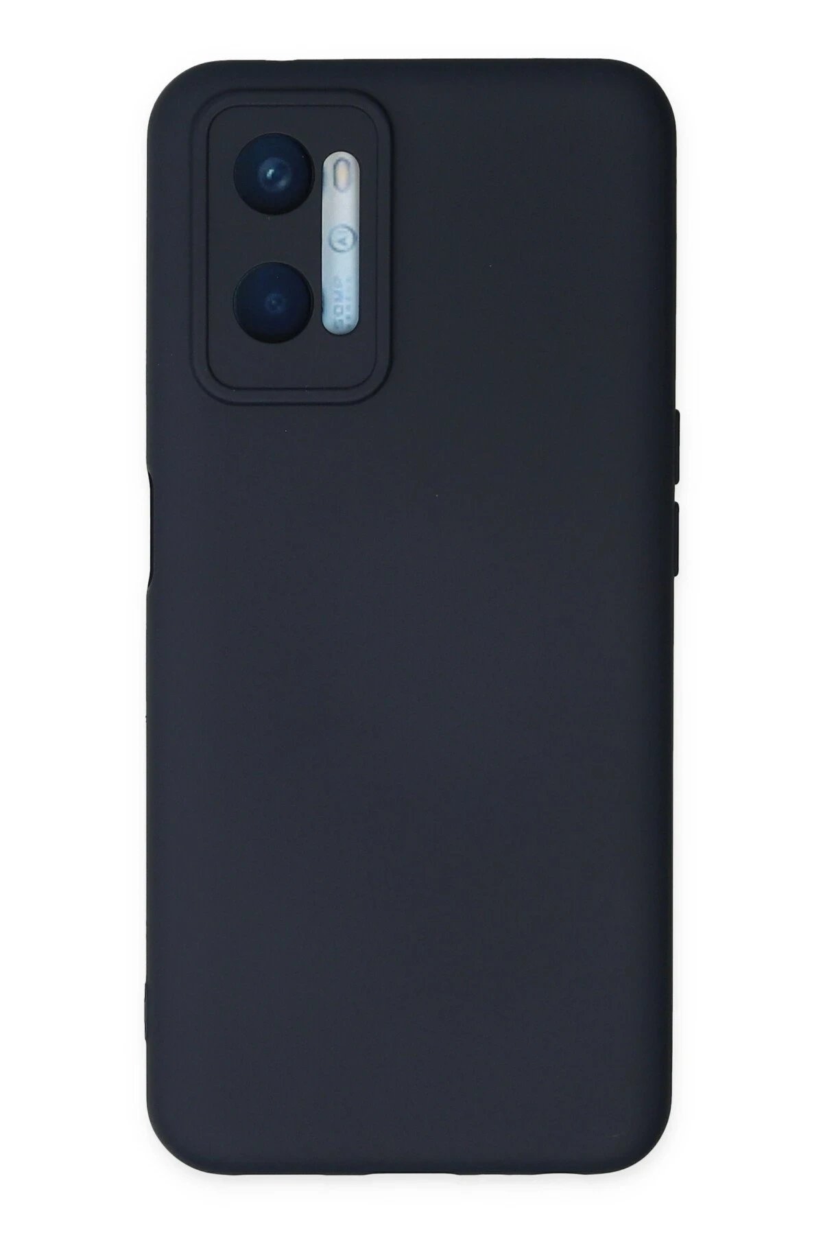 Newface Oppo A96 Kılıf Nano içi Kadife Silikon - Lacivert