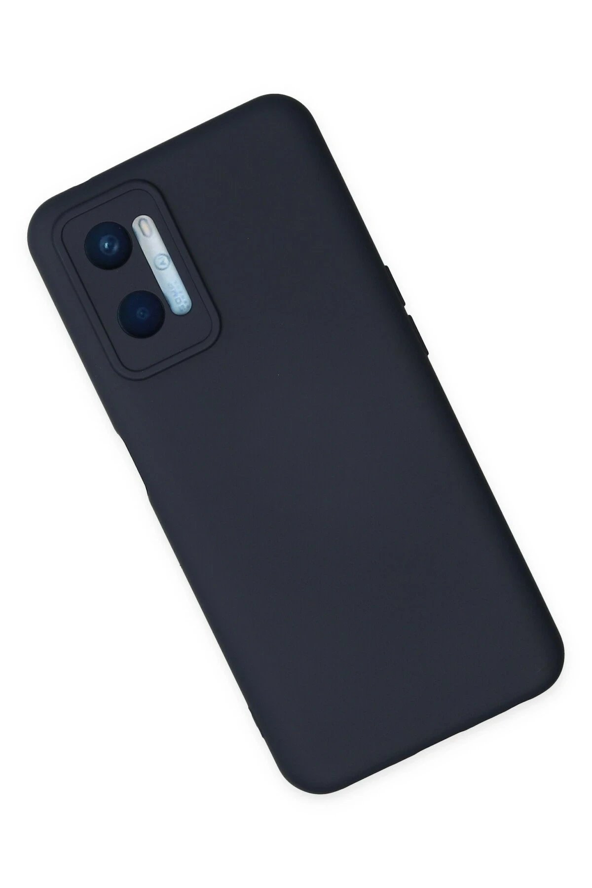 Newface Oppo A96 Kılıf Nano içi Kadife Silikon - Lacivert