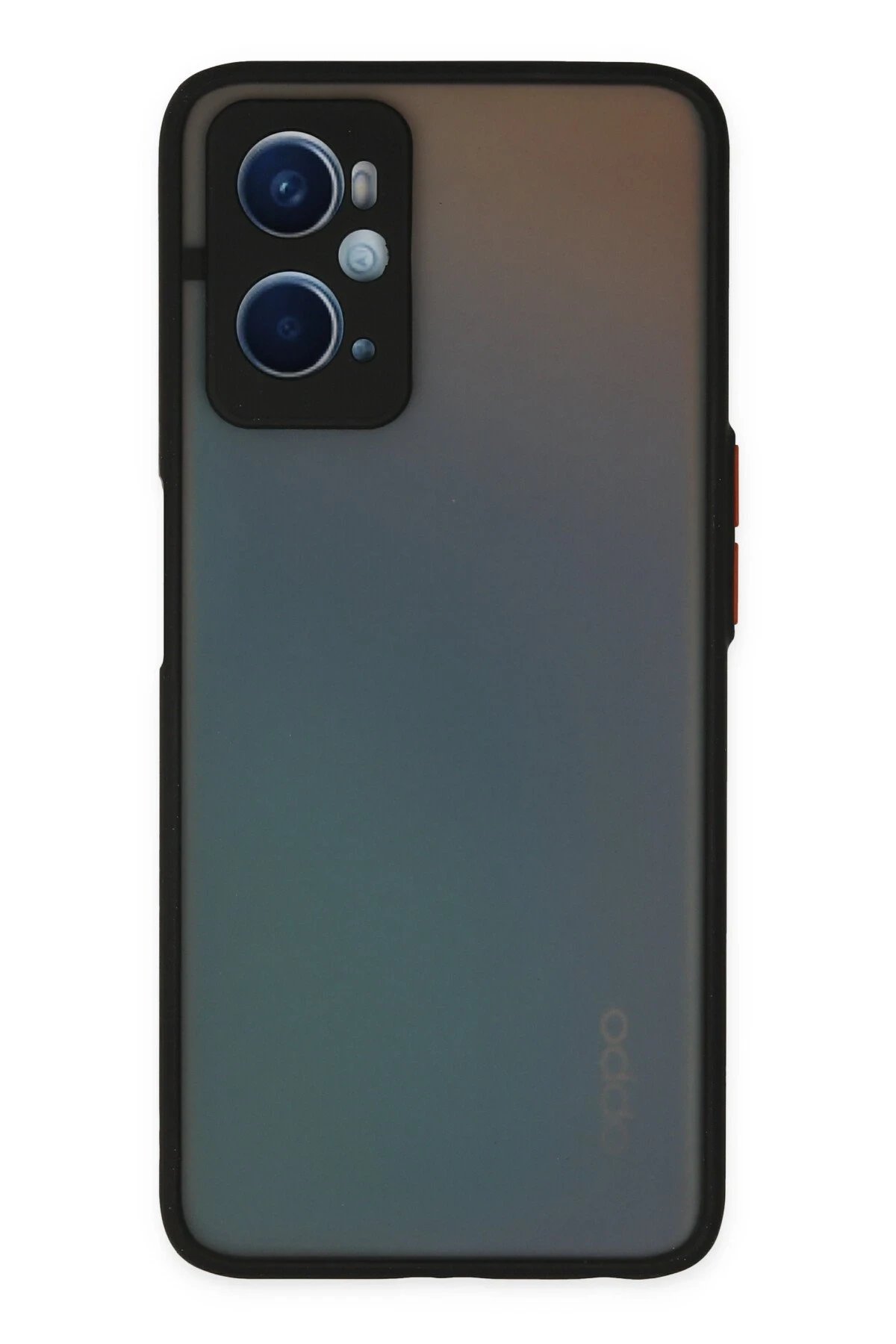 Newface Oppo A96 Kılıf Montreal Silikon Kapak - Siyah