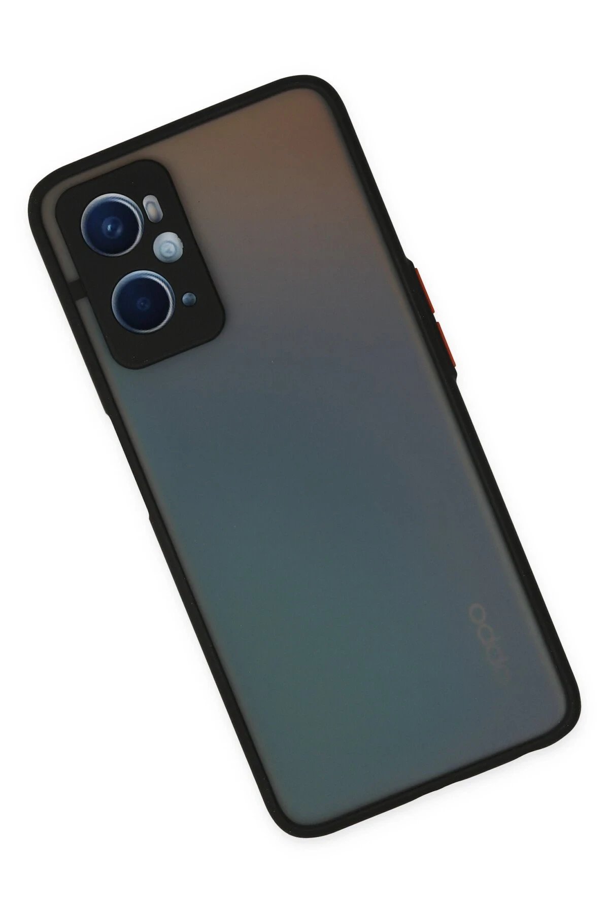 Newface Oppo A96 Kılıf Montreal Silikon Kapak - Siyah