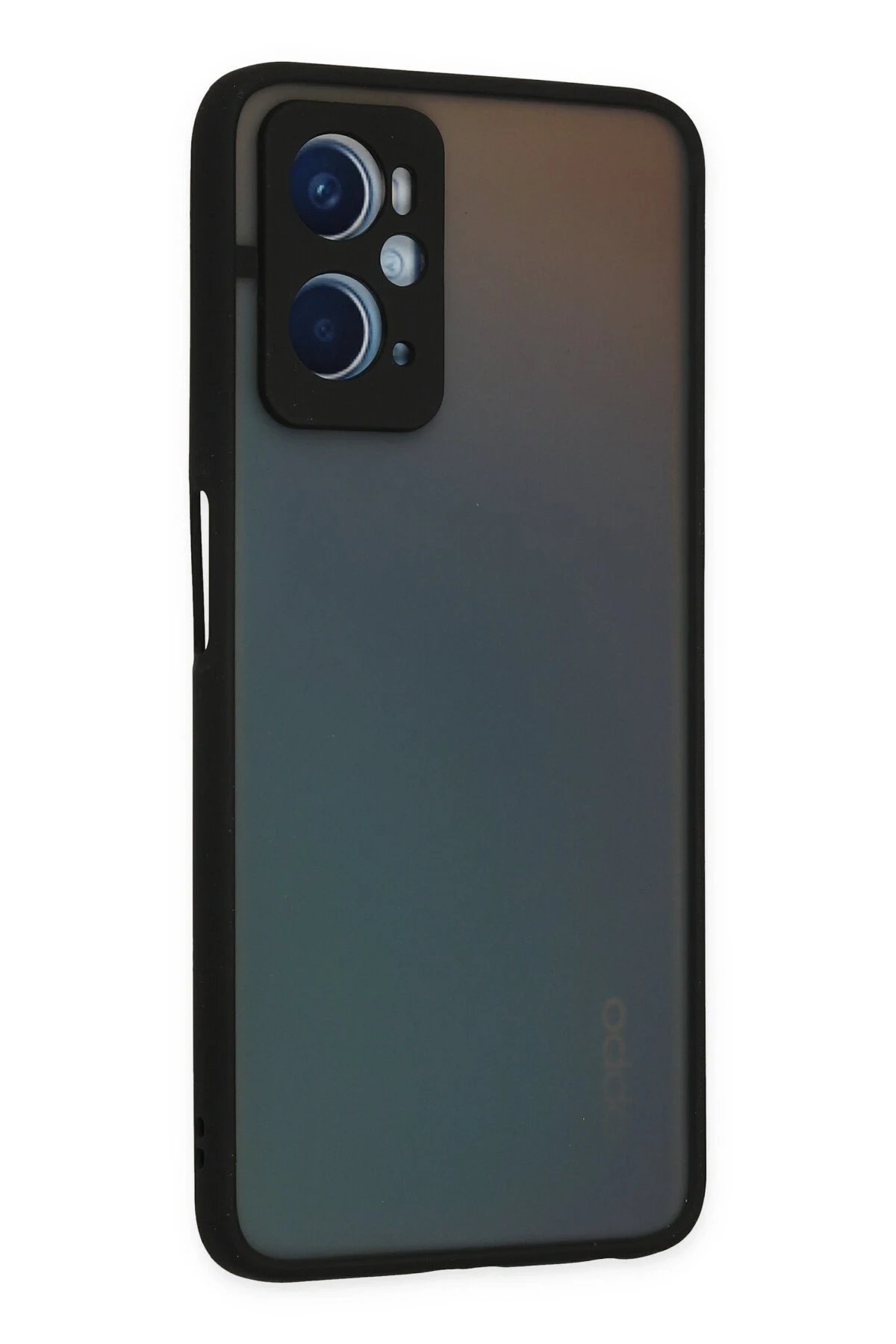 Newface Oppo A96 Kılıf Montreal Silikon Kapak - Siyah