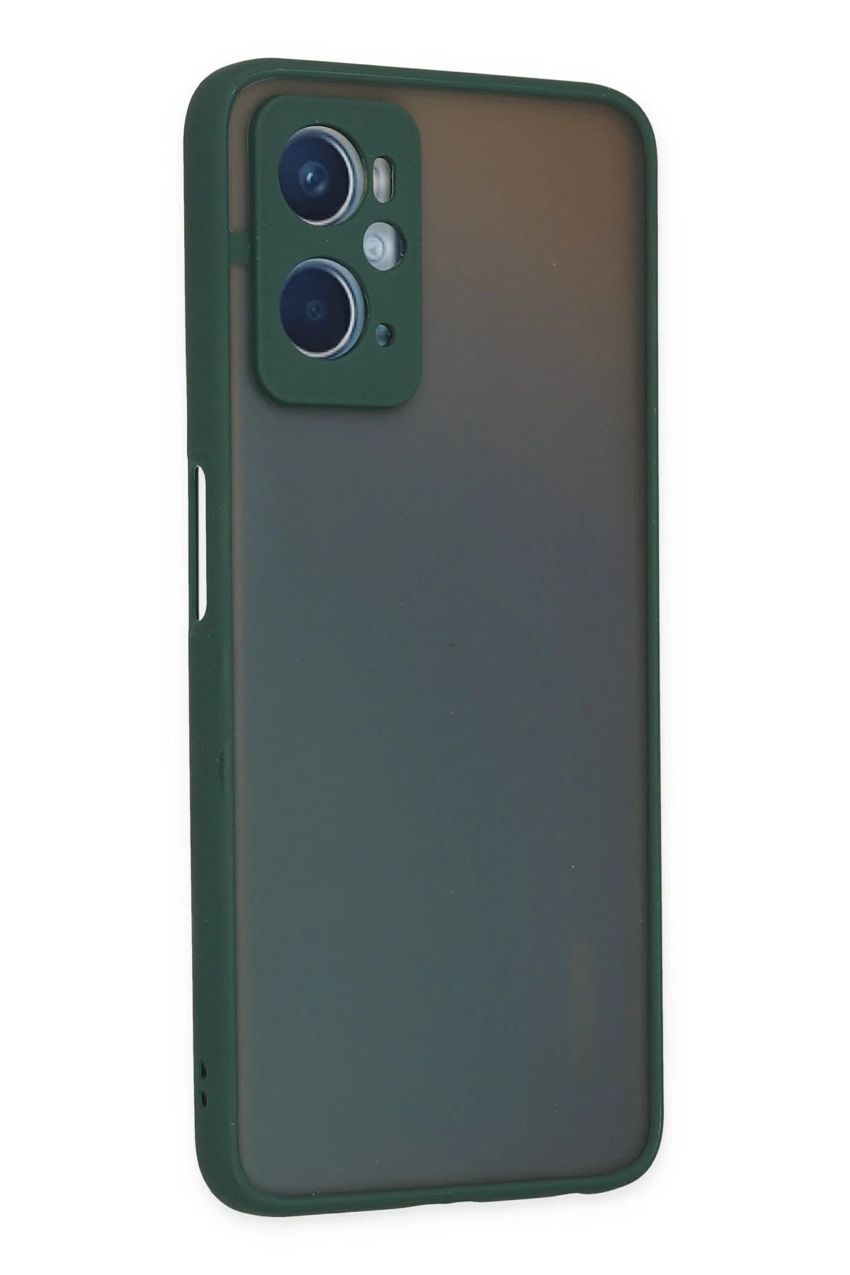 Newface Oppo A96 Kılıf Montreal Silikon Kapak - Yeşil