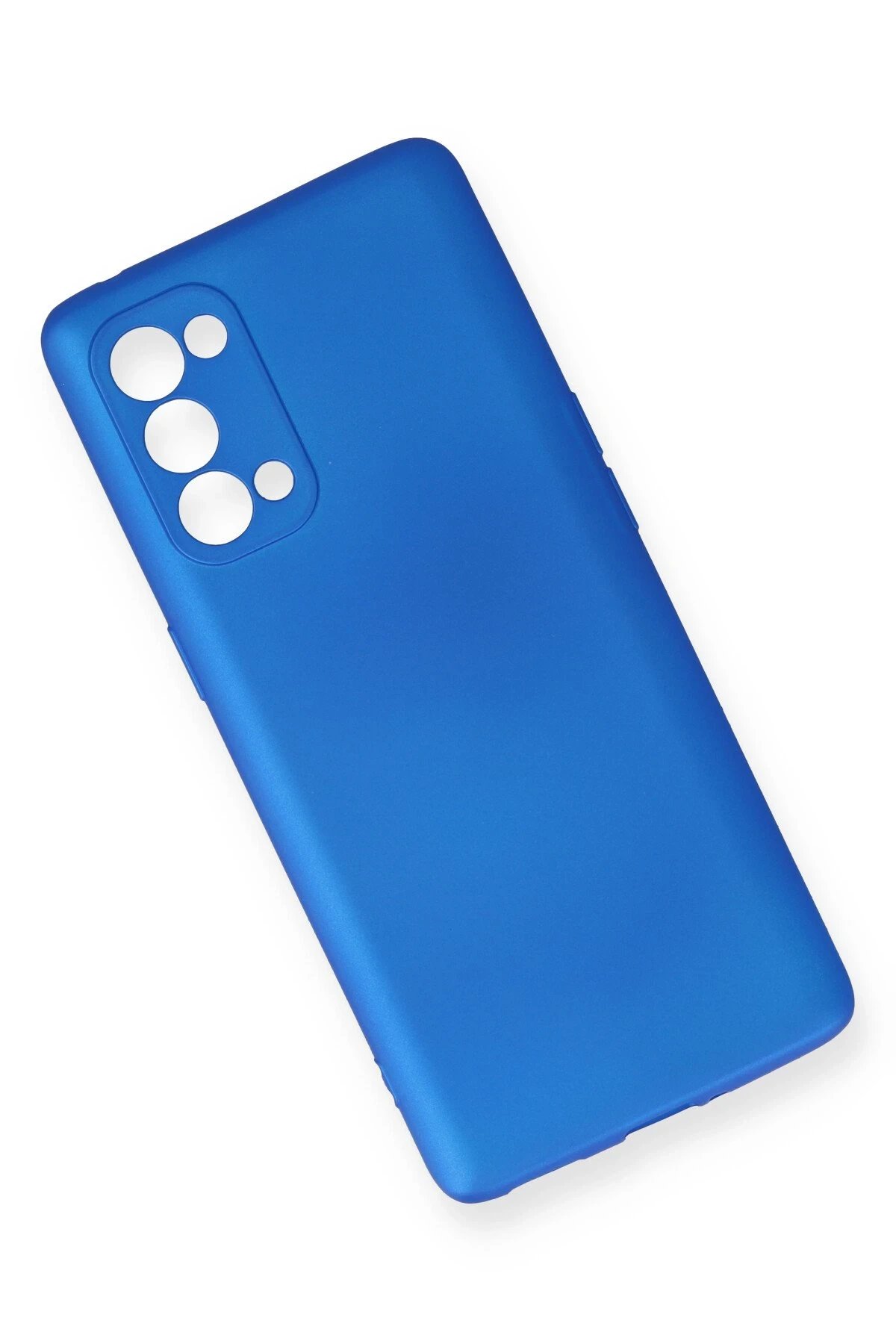 Newface Oppo Reno 5 Pro Kılıf First Silikon - Mavi