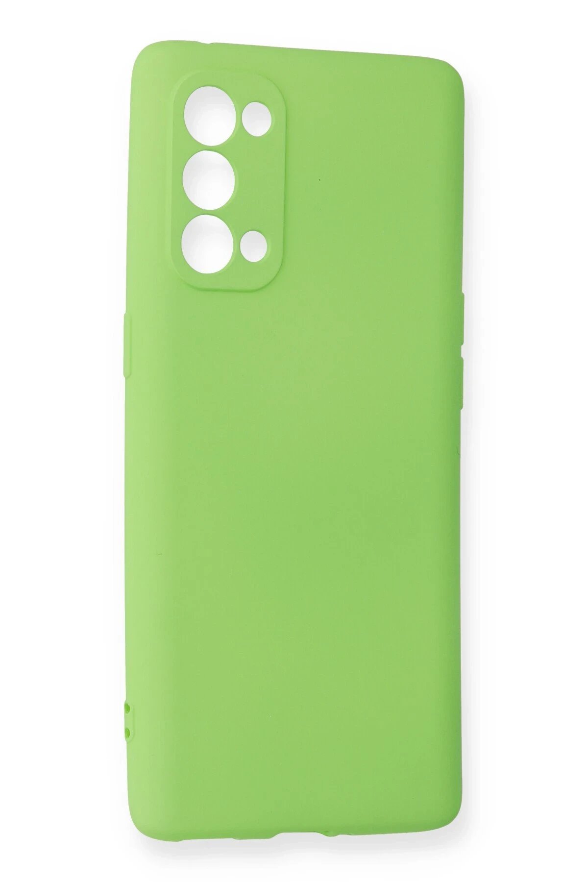 Newface Oppo Reno 5 Pro Kılıf First Silikon - Yeşil