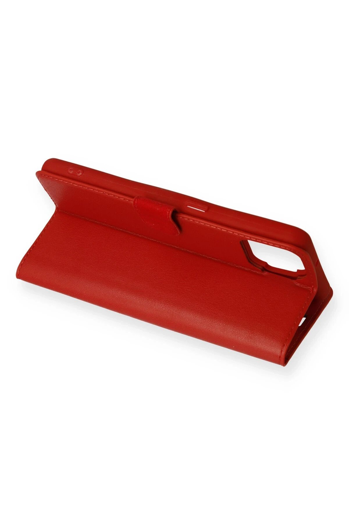 Newface Oppo A73 Kılıf Trend S Plus Kapaklı Kılıf - Kırmızı