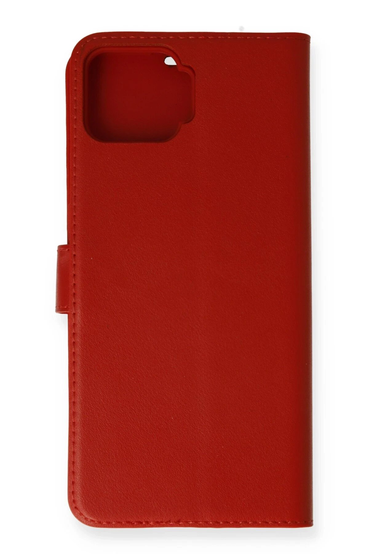 Newface Oppo Reno 4 Lite Kılıf Trend S Plus Kapaklı Kılıf - Kırmızı