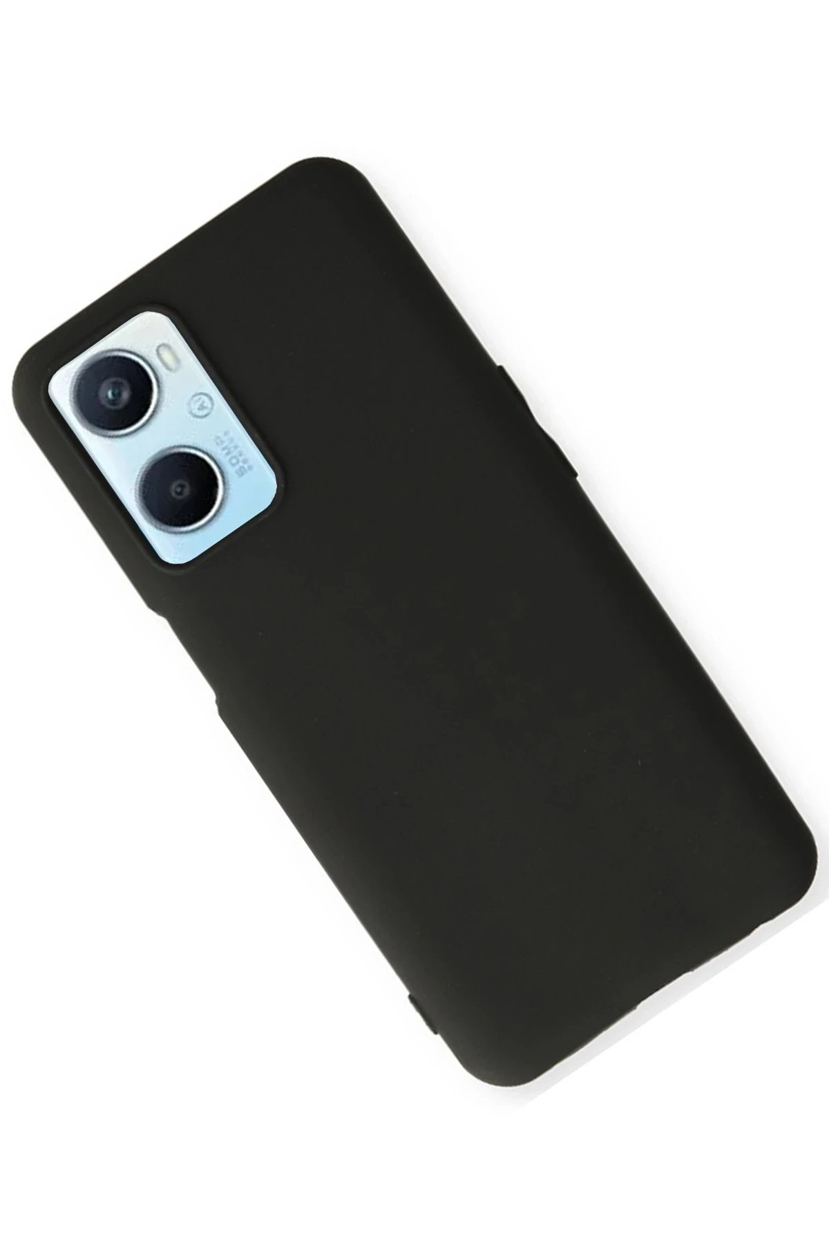 Newface Oppo A96 Kılıf First Silikon - Siyah