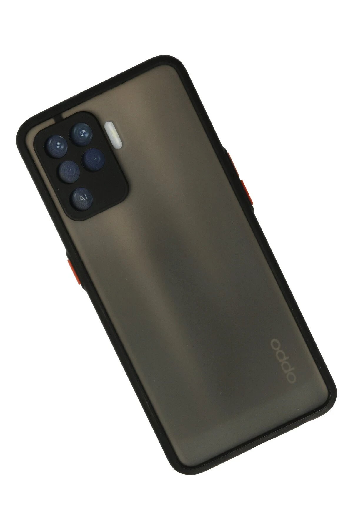 Newface Oppo Reno 5 Lite Kılıf Montreal Silikon Kapak - Siyah