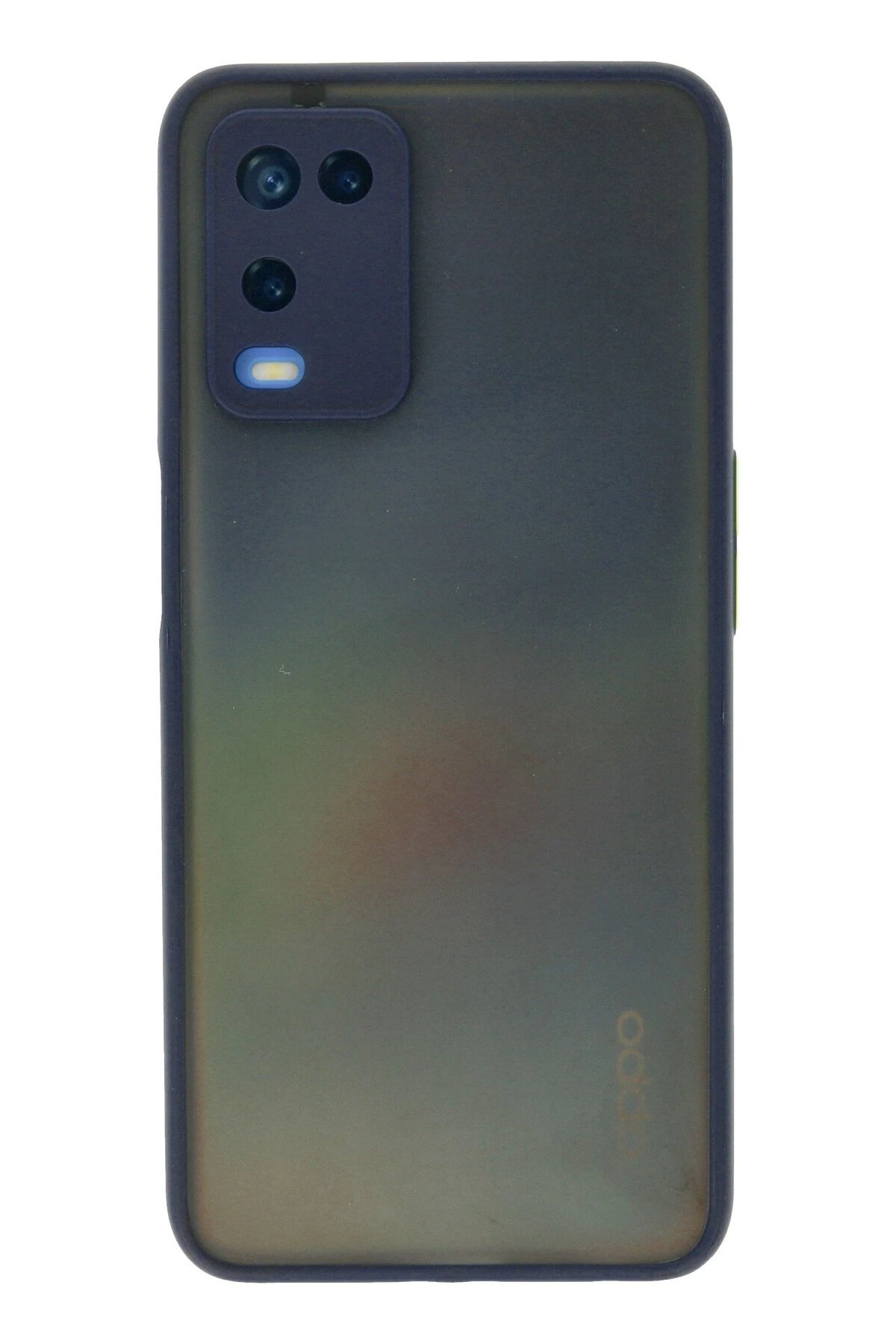 Newface Oppo A54 4G Kılıf Montreal Silikon Kapak - Lacivert