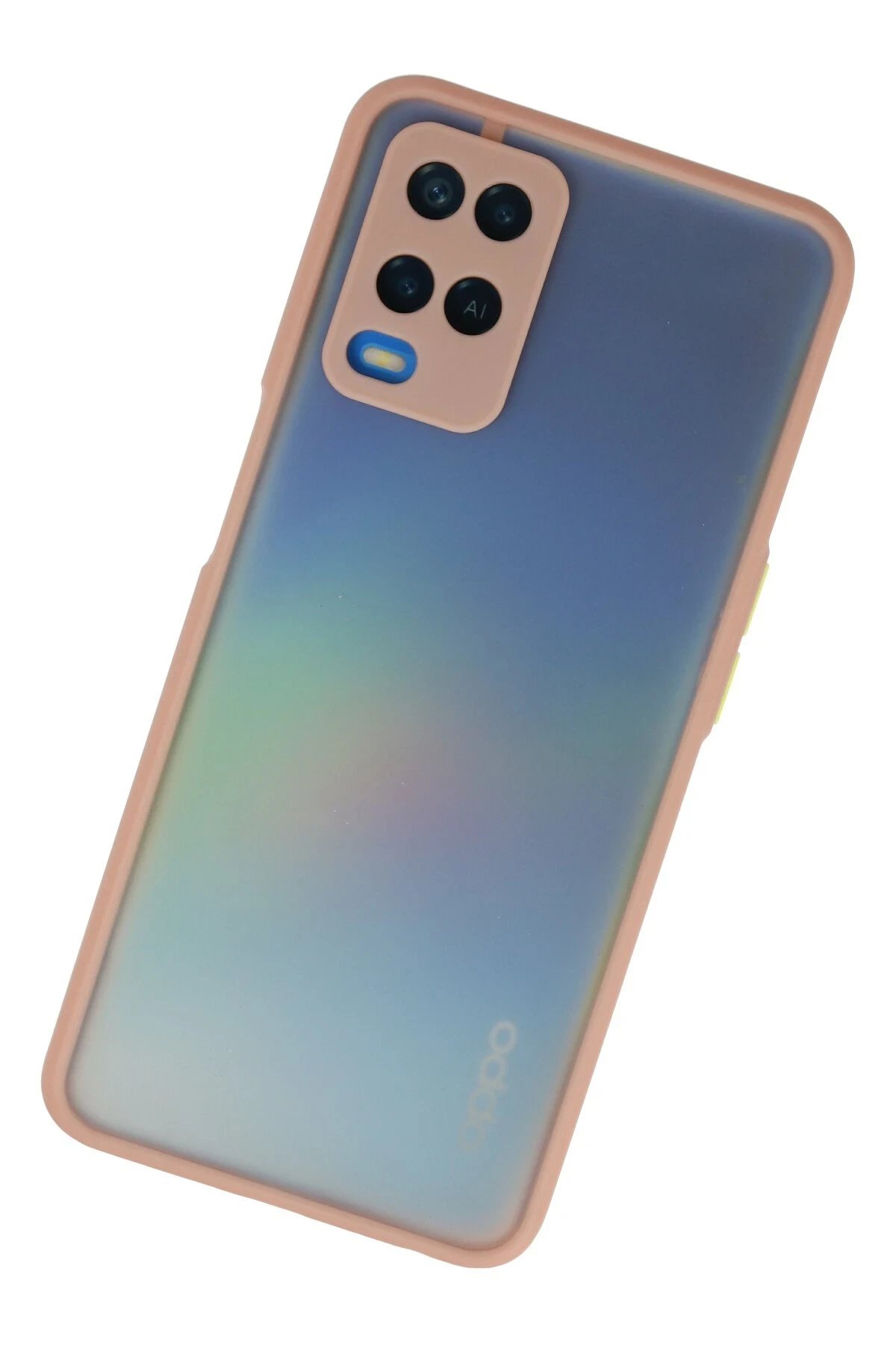 Newface Oppo A54 4G Kılıf Montreal Silikon Kapak - Pembe