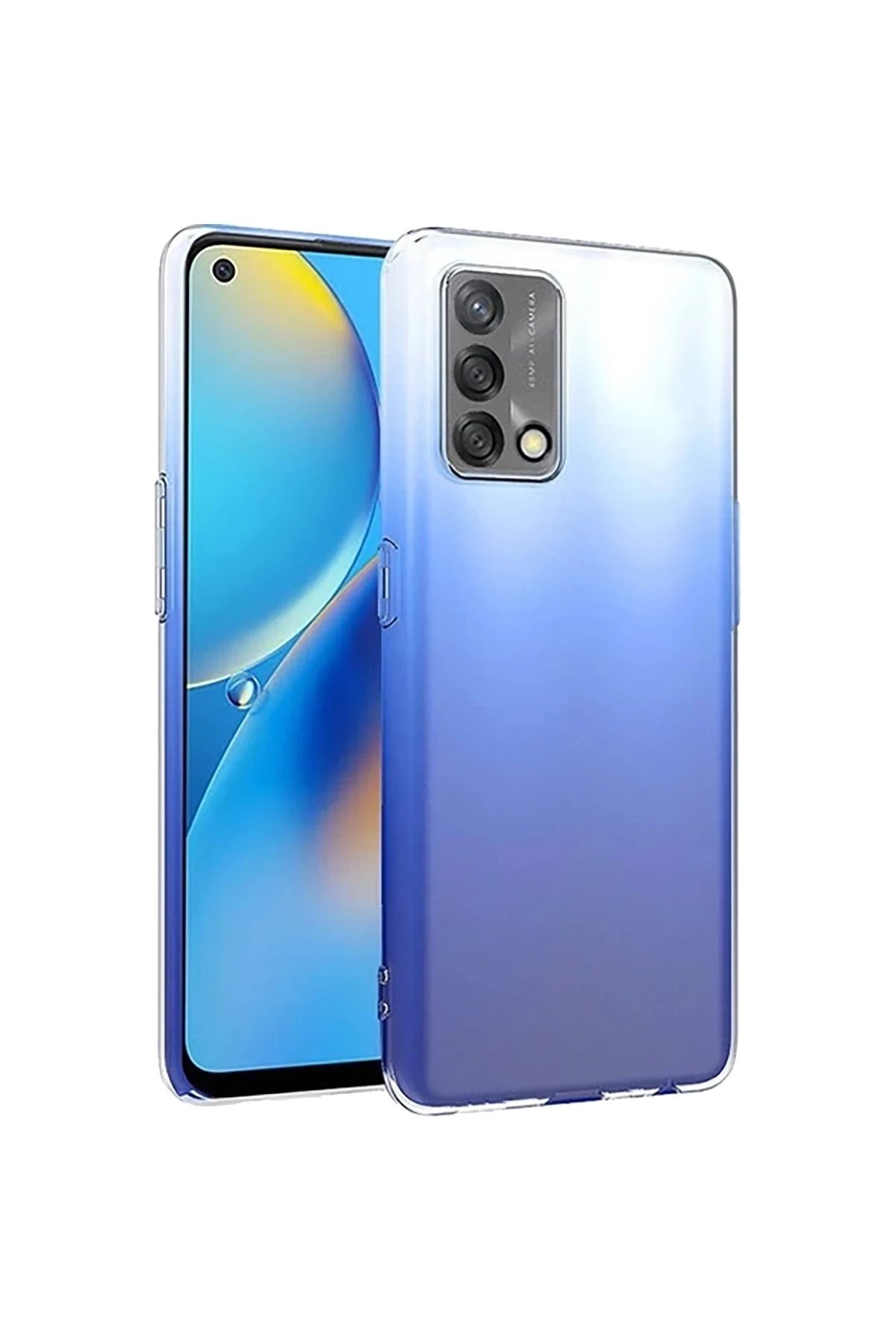 Newface Oppo A74 4G Kılıf Lüx Şeffaf Silikon