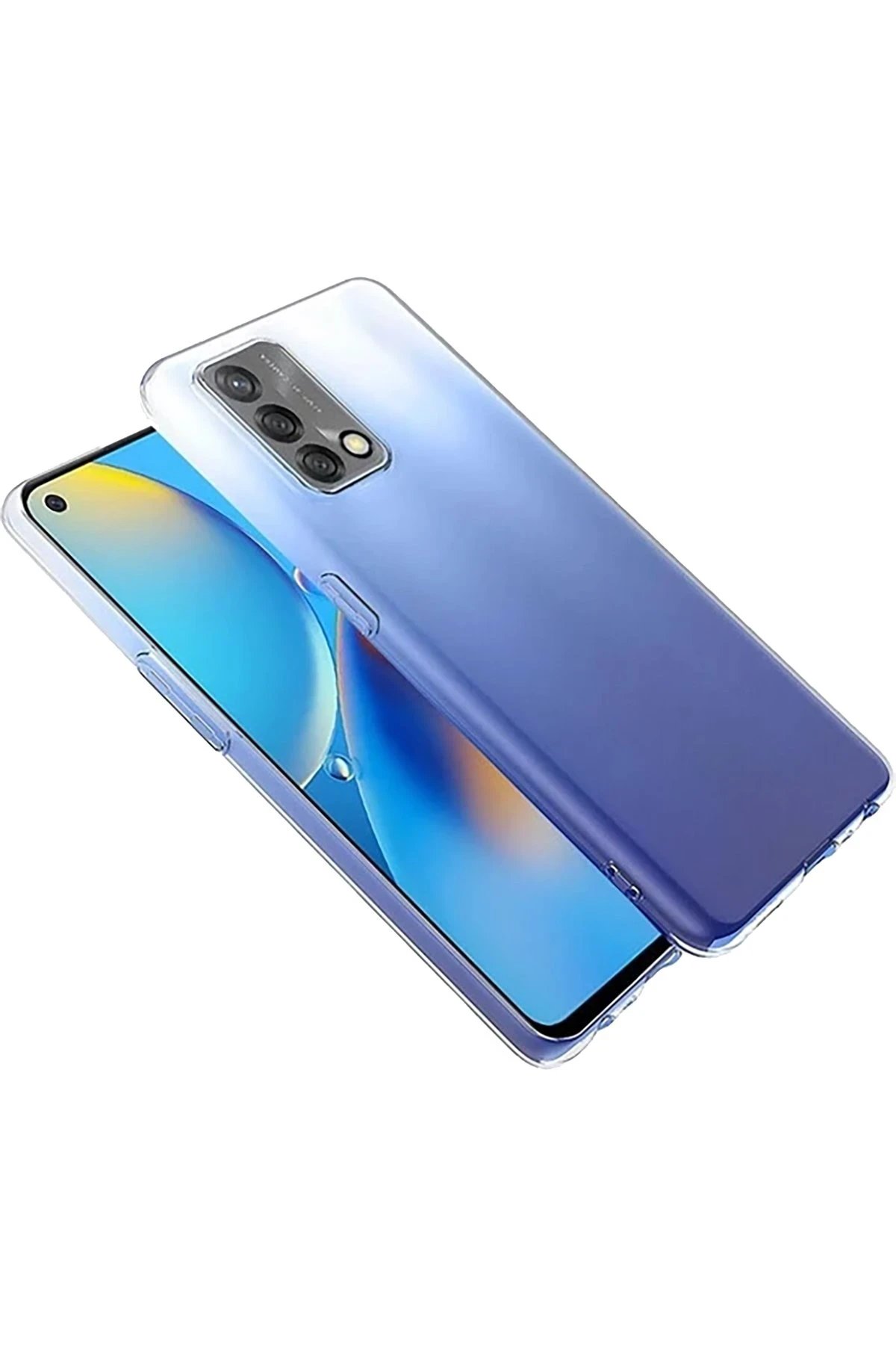Newface Oppo A74 4G Kılıf Lüx Şeffaf Silikon