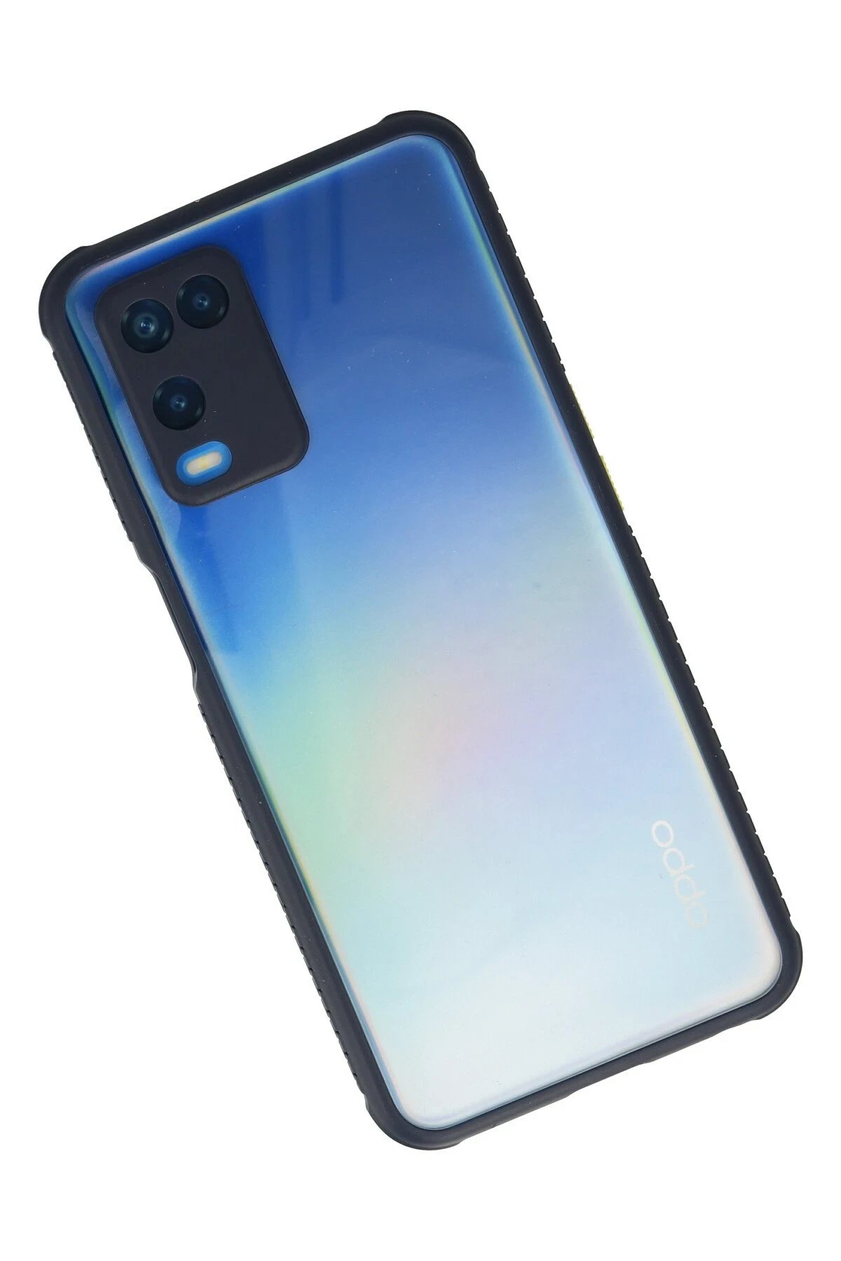 Newface Oppo A54 4G Kılıf Miami Şeffaf Silikon - Lacivert