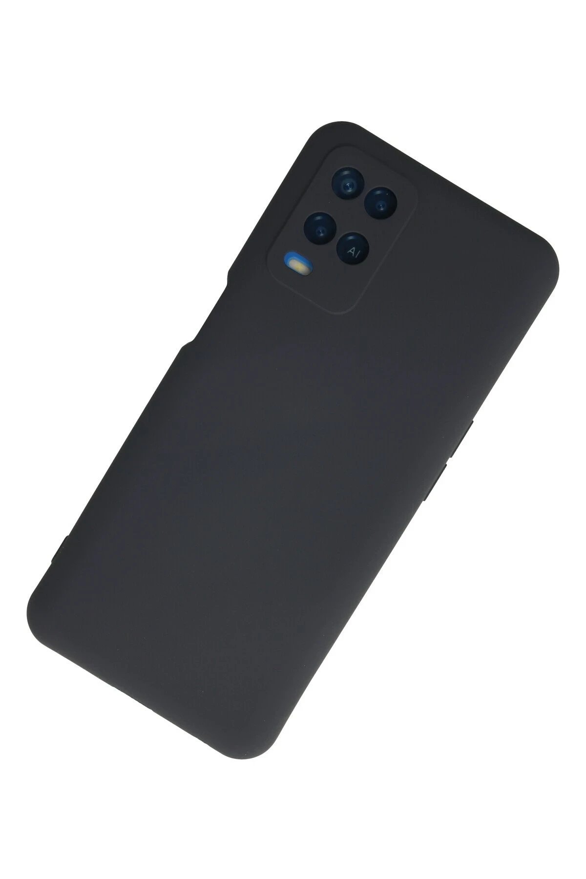 Newface Oppo A54 4G Kılıf Nano içi Kadife Silikon - Lacivert