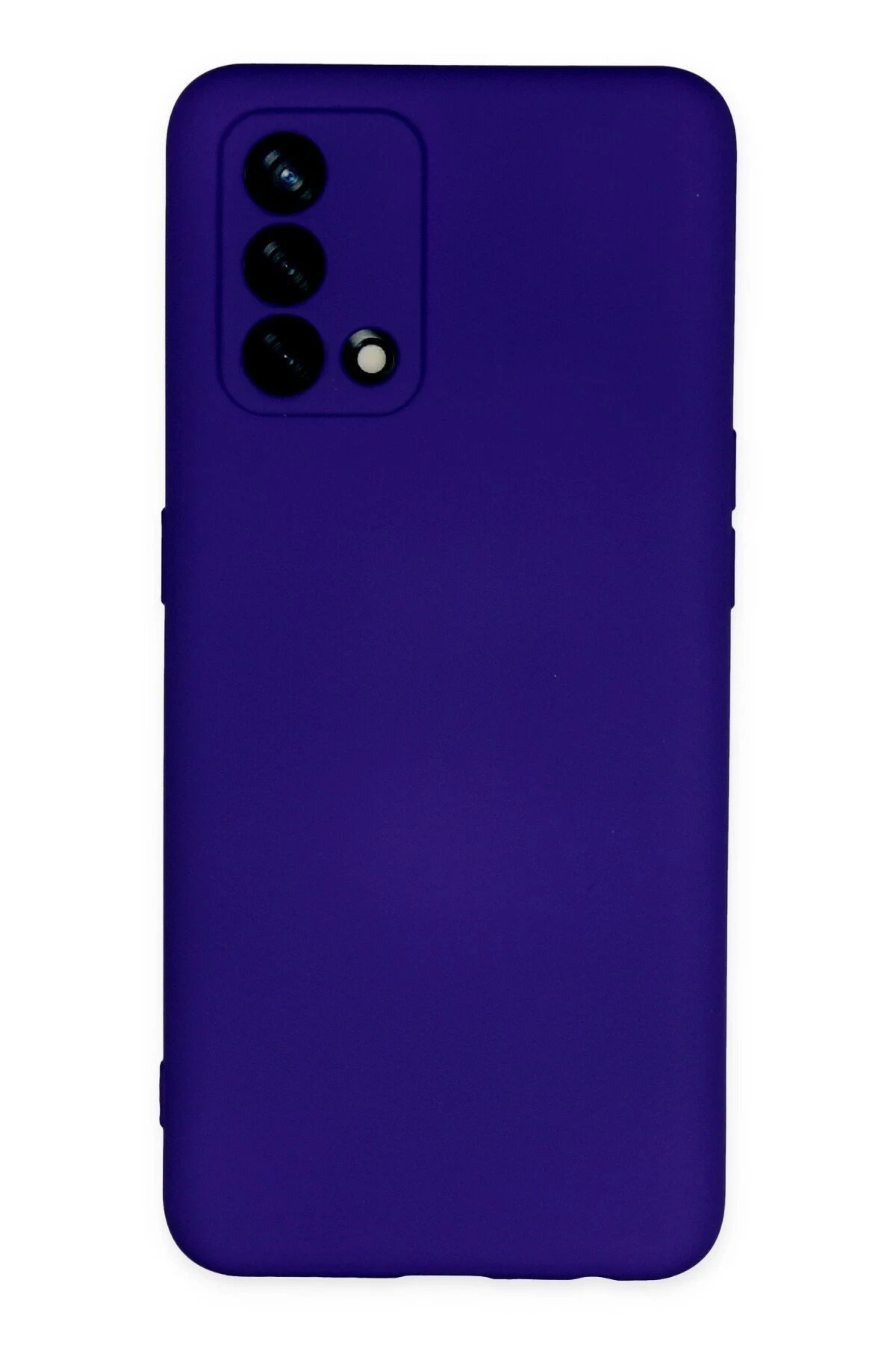 Newface Oppo A74 4G Kılıf Nano içi Kadife Silikon - Mor