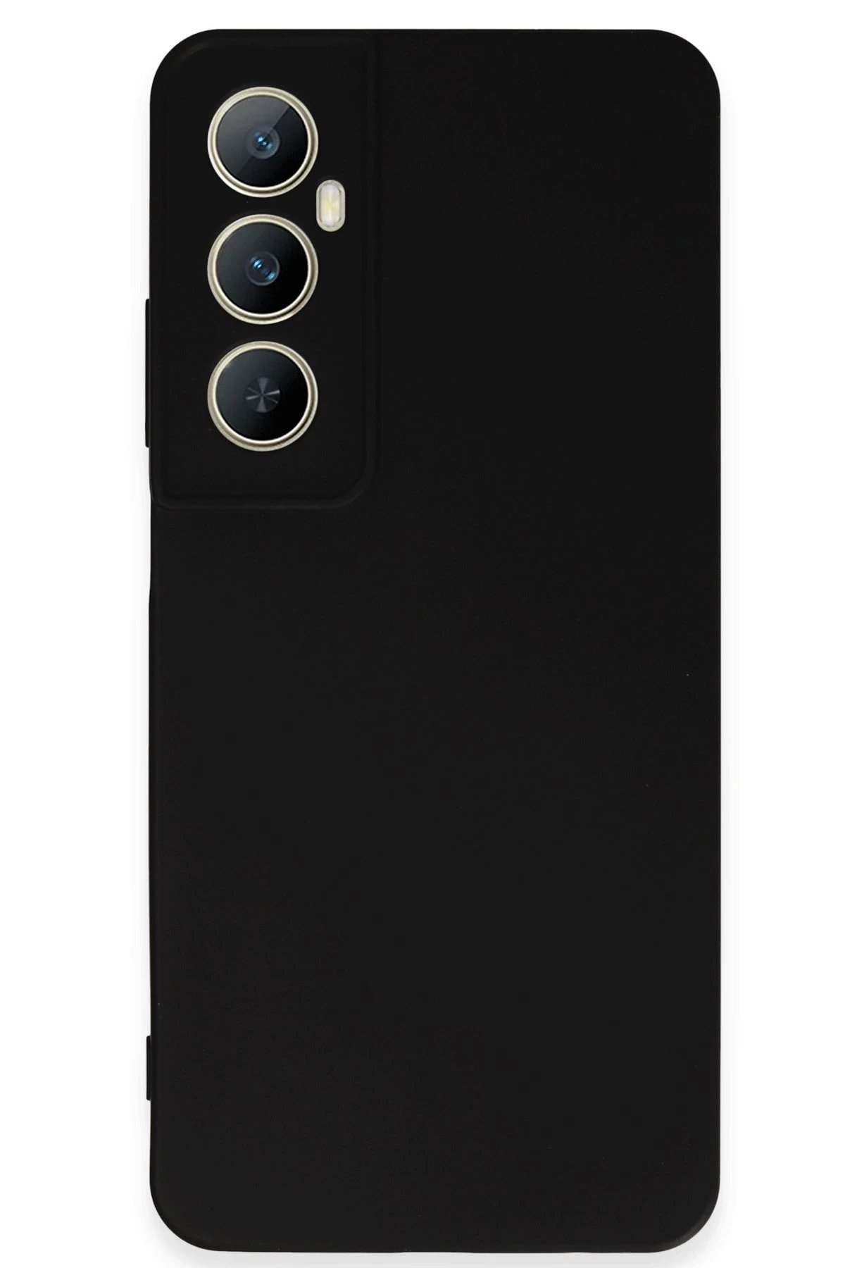 Newface Realme C65 Kılıf First Silikon - Siyah