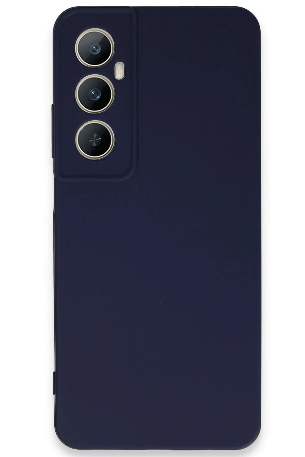 Newface Realme C65 Kılıf First Silikon - Lacivert