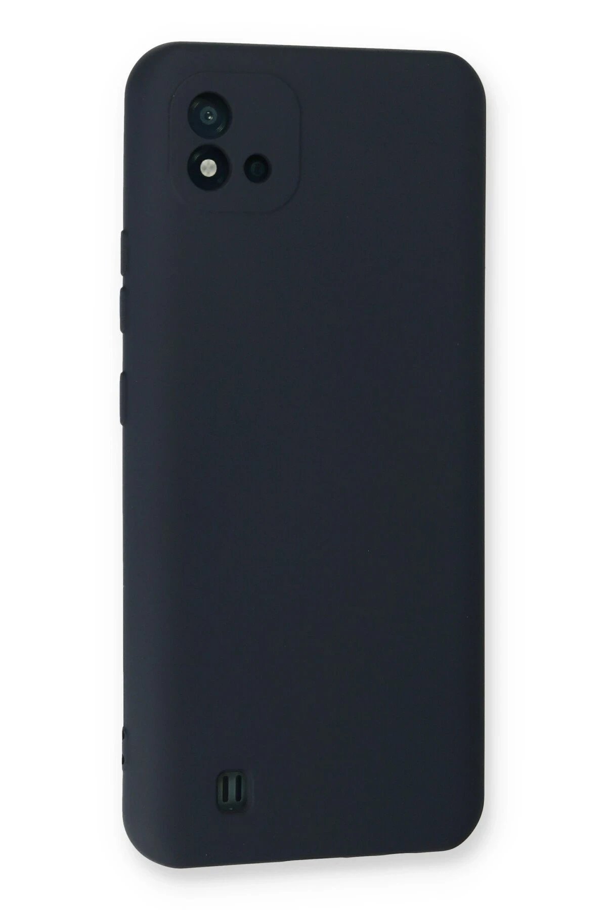 Newface Realme C11 2021 Kılıf Nano içi Kadife Silikon - Lacivert