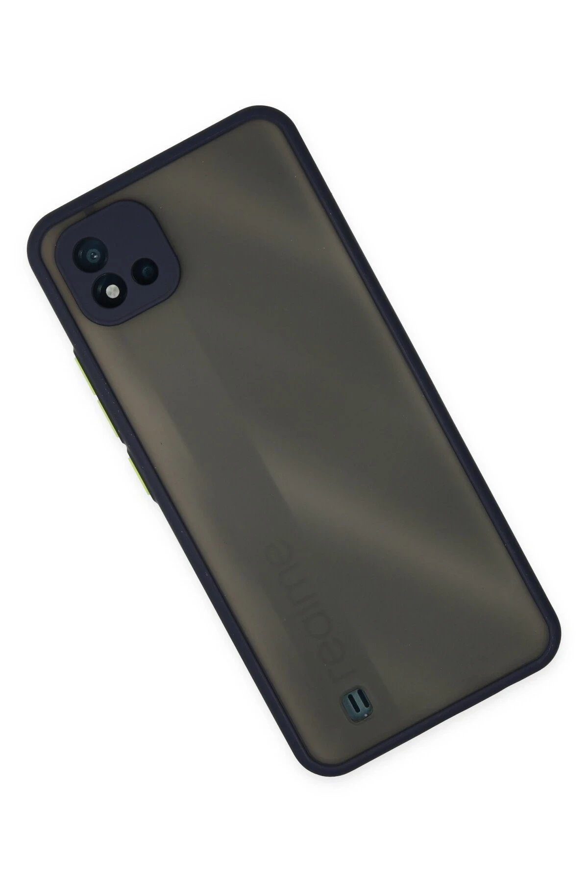 Newface Realme C11 2021 Kılıf Montreal Silikon Kapak - Lacivert