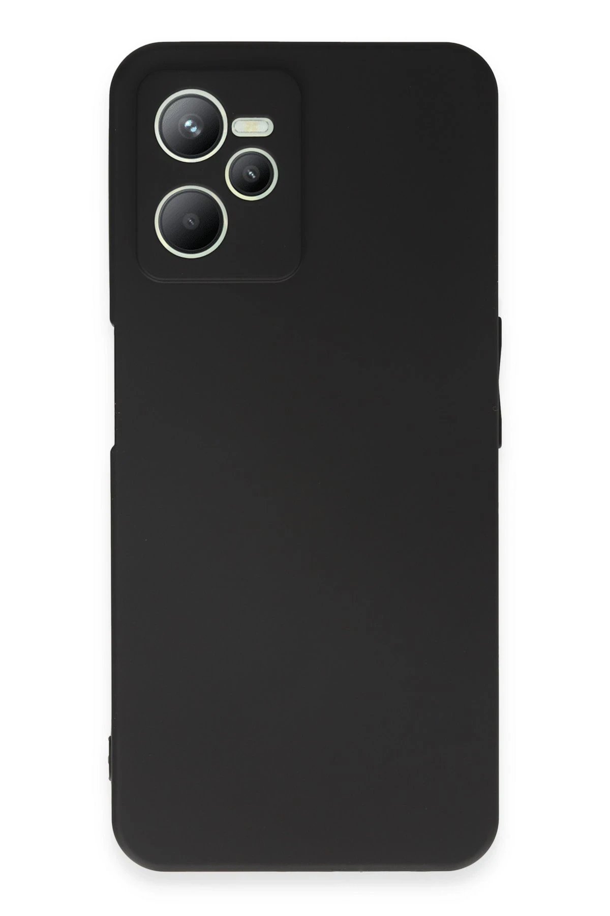 Newface Realme C35 Kılıf First Silikon - Siyah