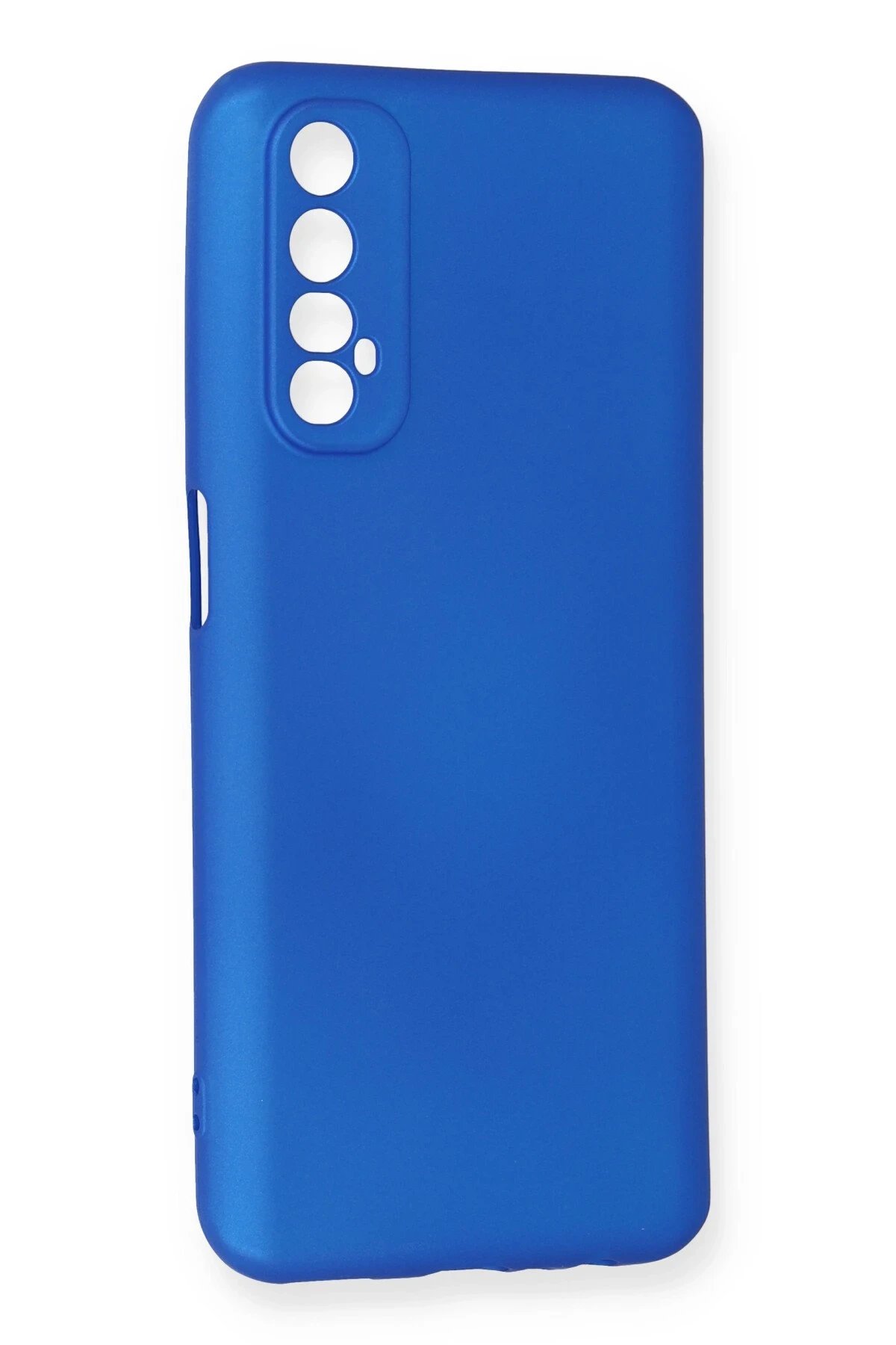 Newface Realme 7 Kılıf First Silikon - Mavi