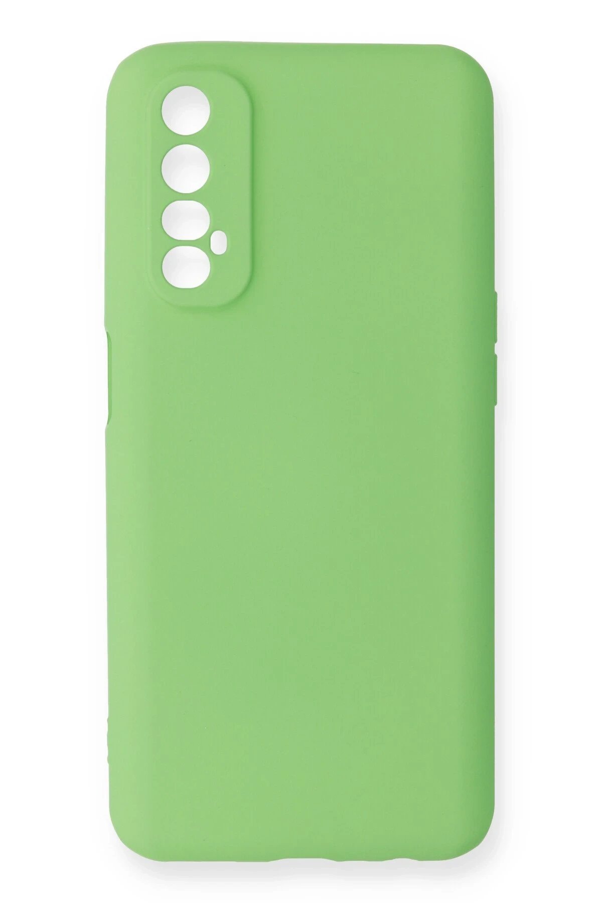 Newface Realme 7 Kılıf First Silikon - Yeşil