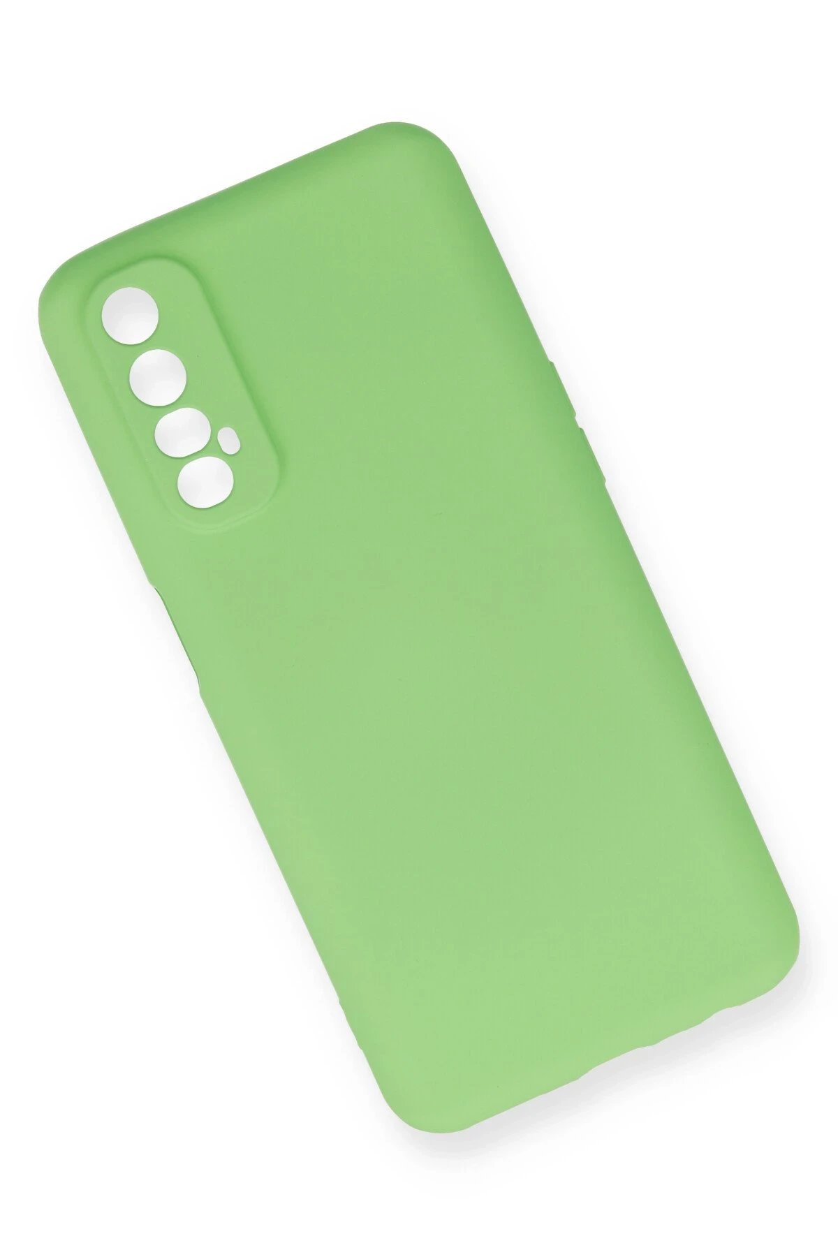 Newface Realme 7 Kılıf First Silikon - Yeşil