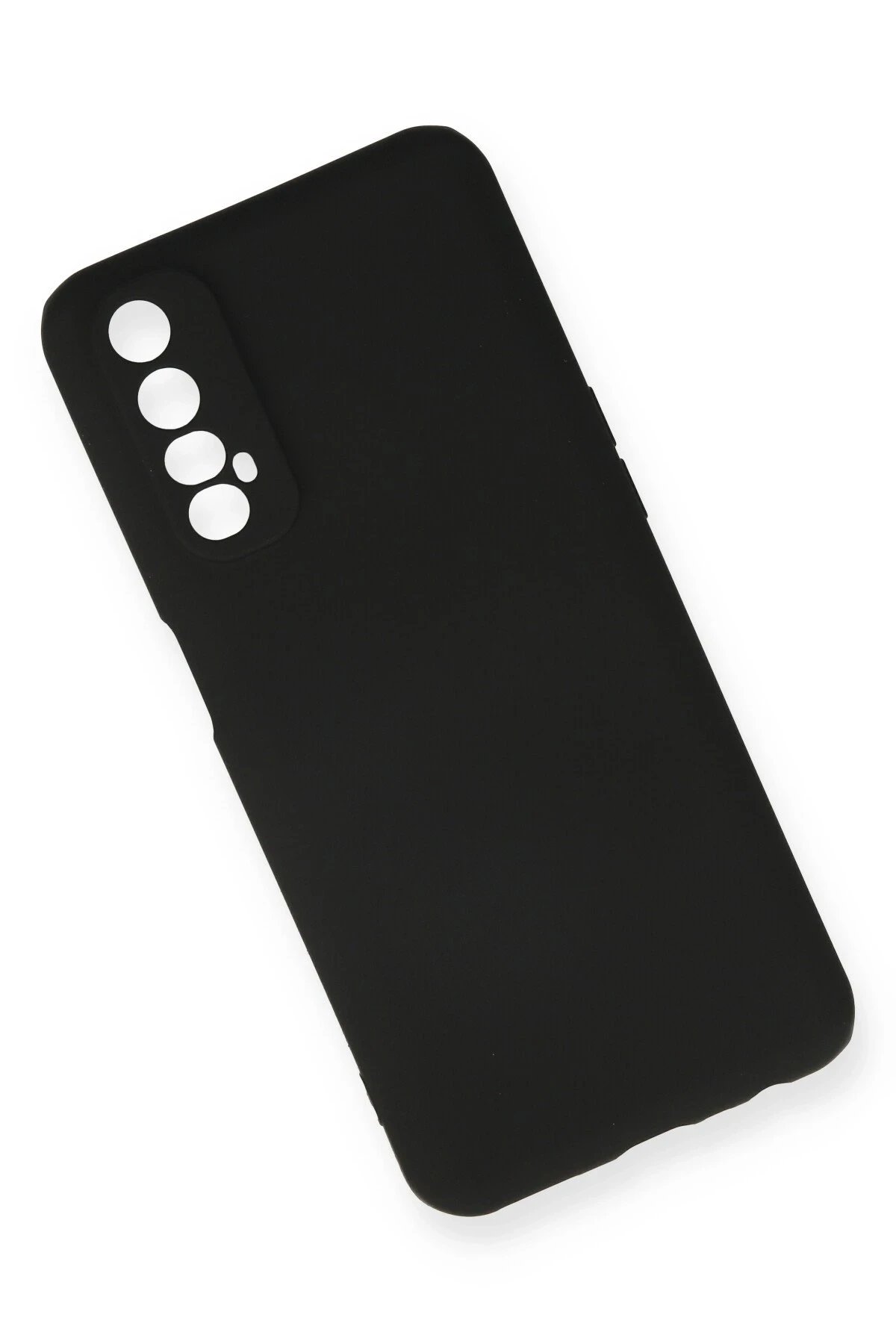 Newface Realme 7 Kılıf First Silikon - Siyah